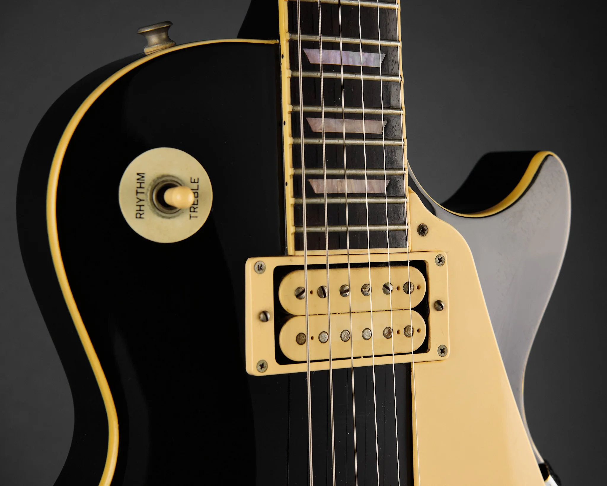 1980s Aria Pro II LS500D Black - Image 11