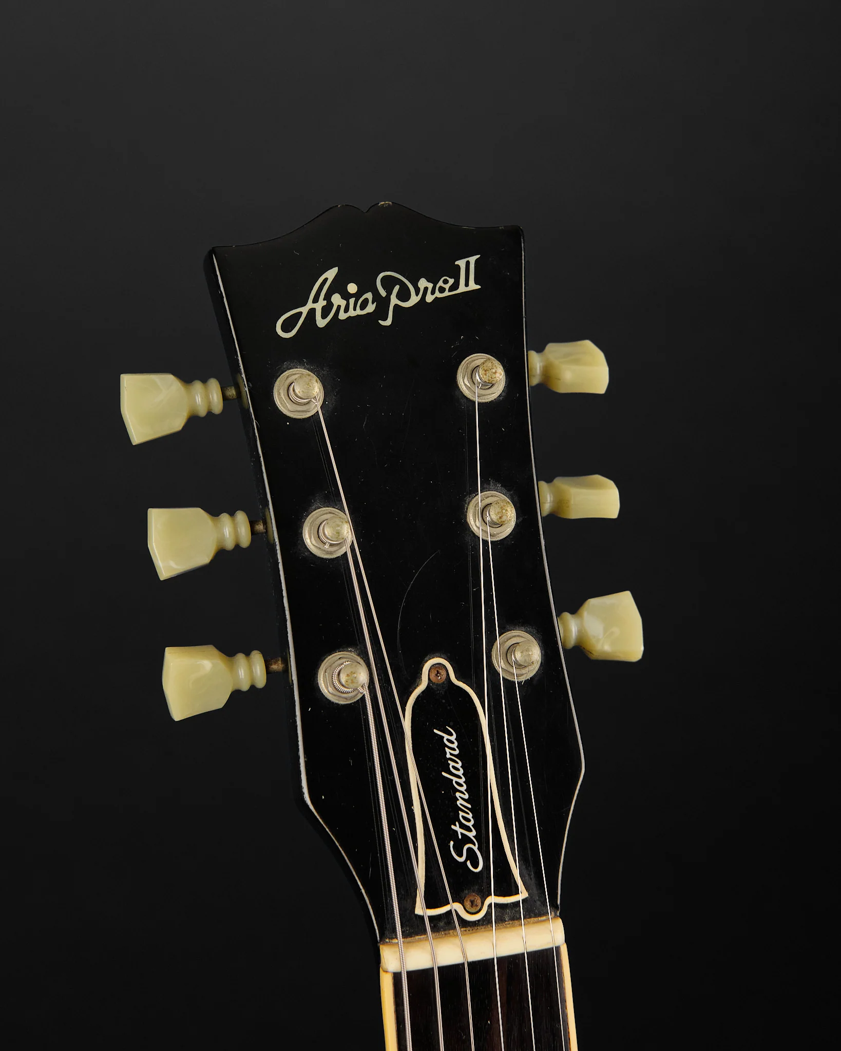 1980s Aria Pro II LS500D Black - Image 2