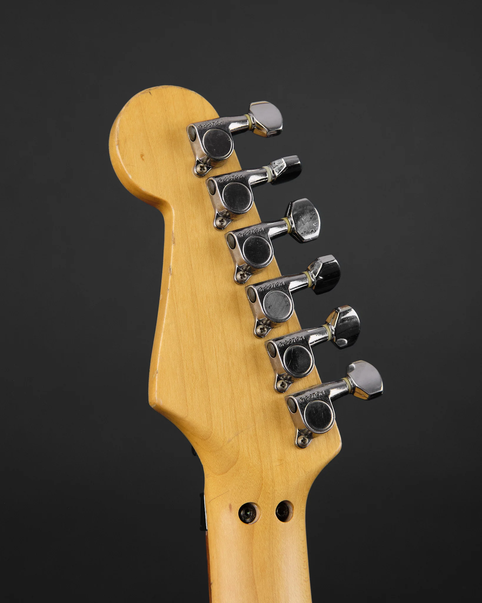 1980s Fender MIJ Contemporary Stratocaster Charcoal Frost - Image 7