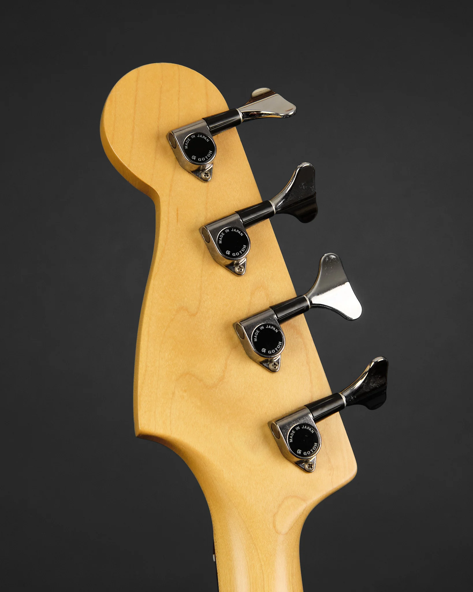 1980s Fender MIJ PB-445 Contemporary Precision Bass Black - Image 7