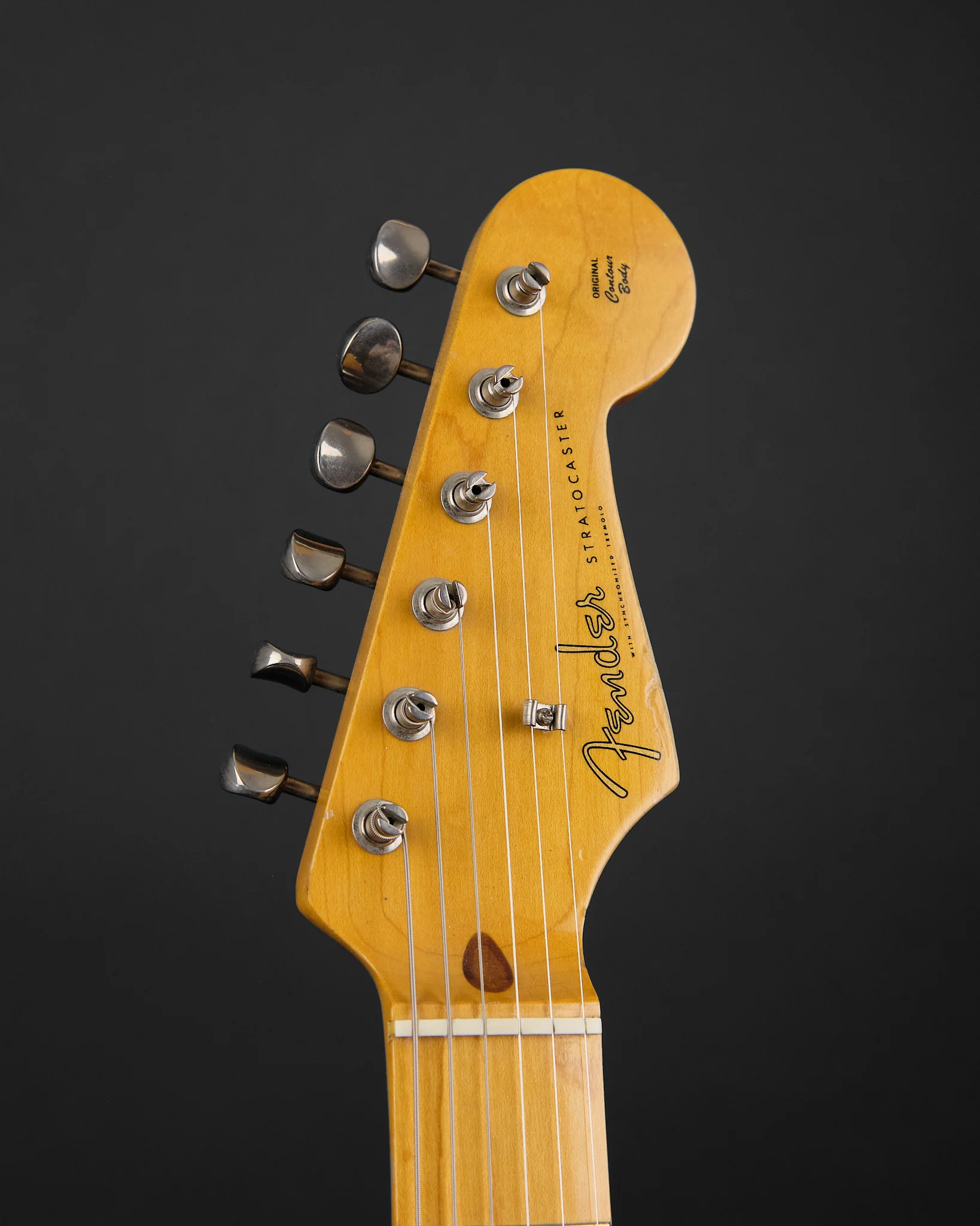 1980s Fender MIJ ST57-55 '57 Stratocaster Vintage White - Image 2
