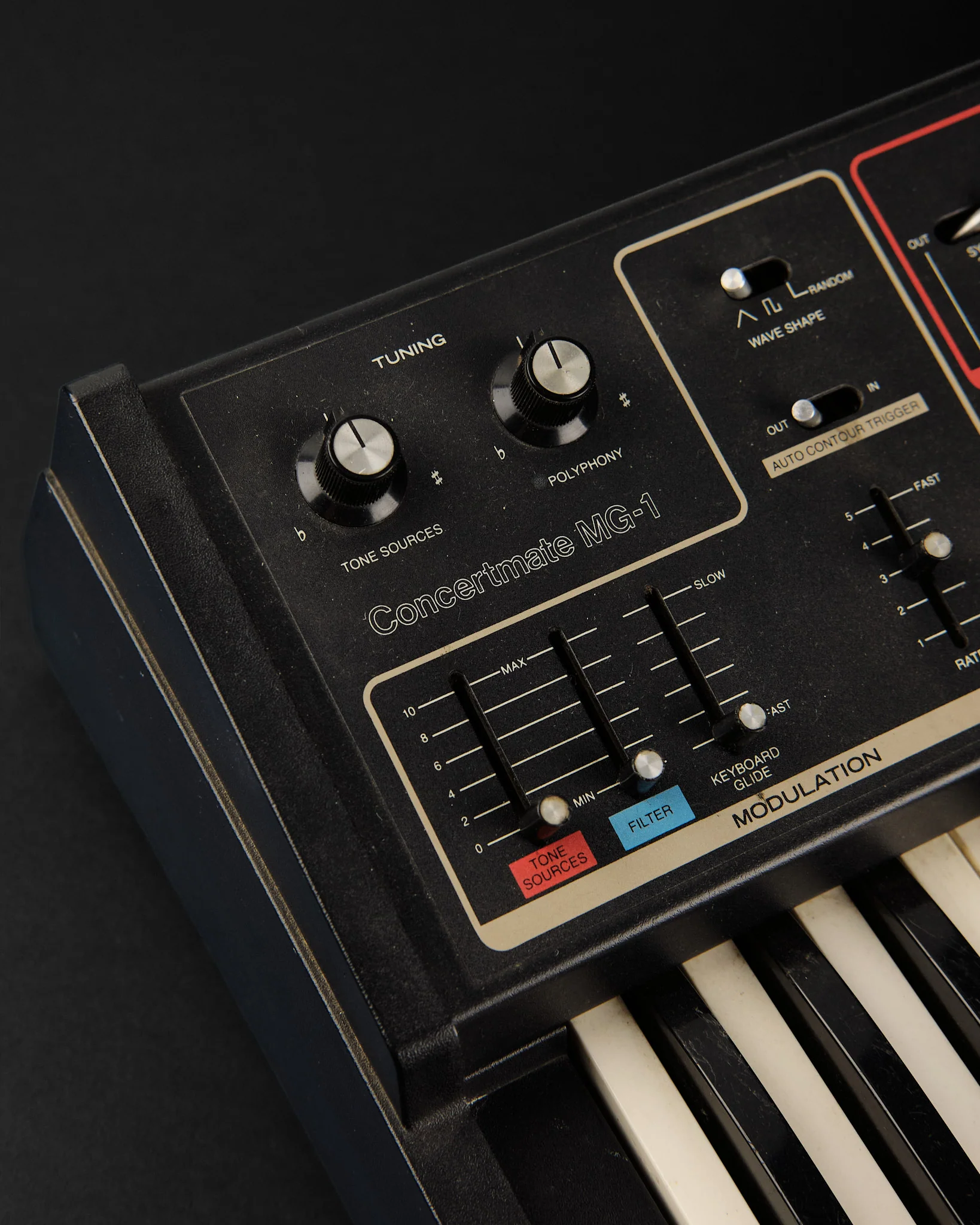 1980s Realistic Moog Concertmate MG-1 Analog Synthesizer - Image 3