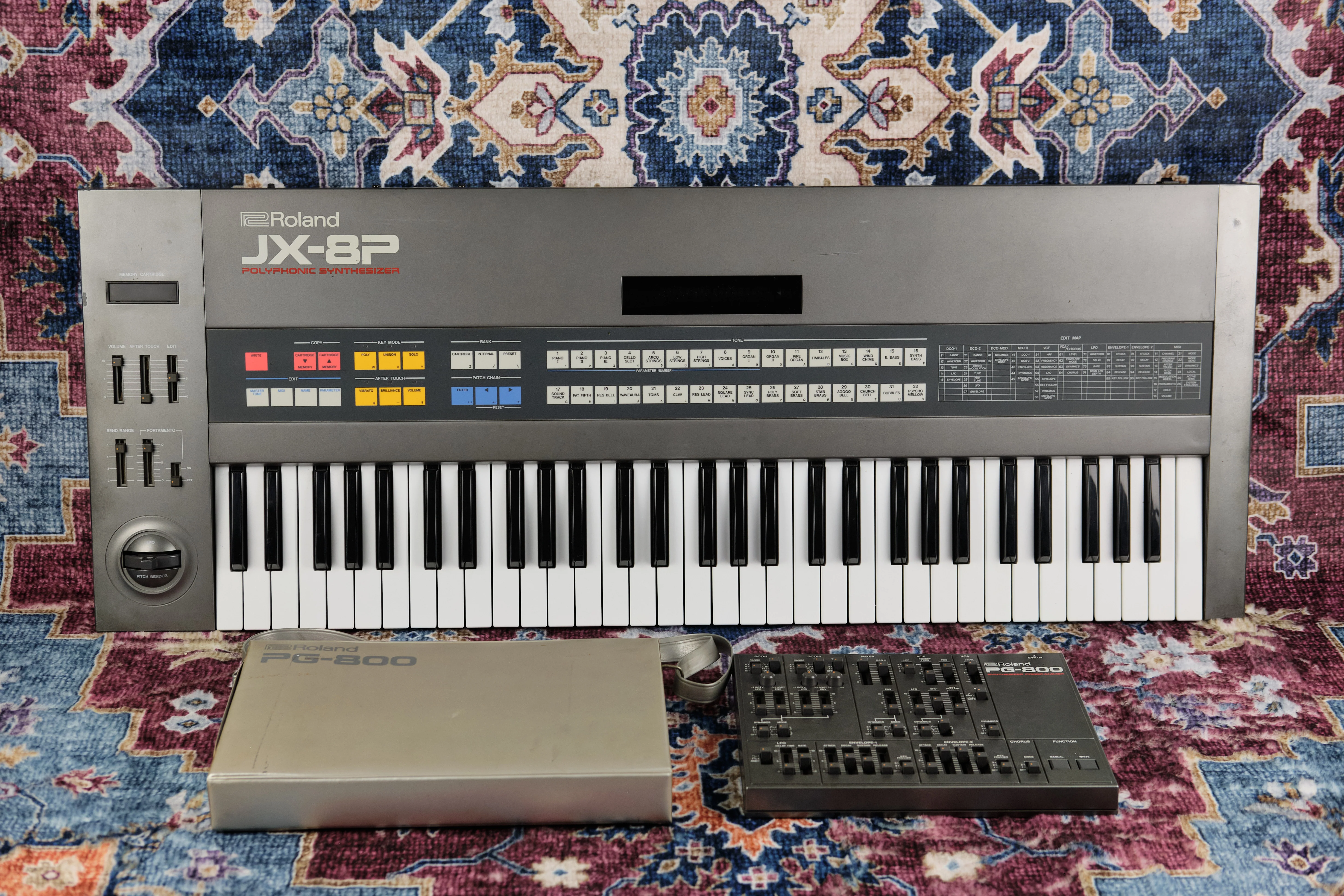 1980s Roland JX-8P and PG-800 Synthesizer Programmer - Image 6