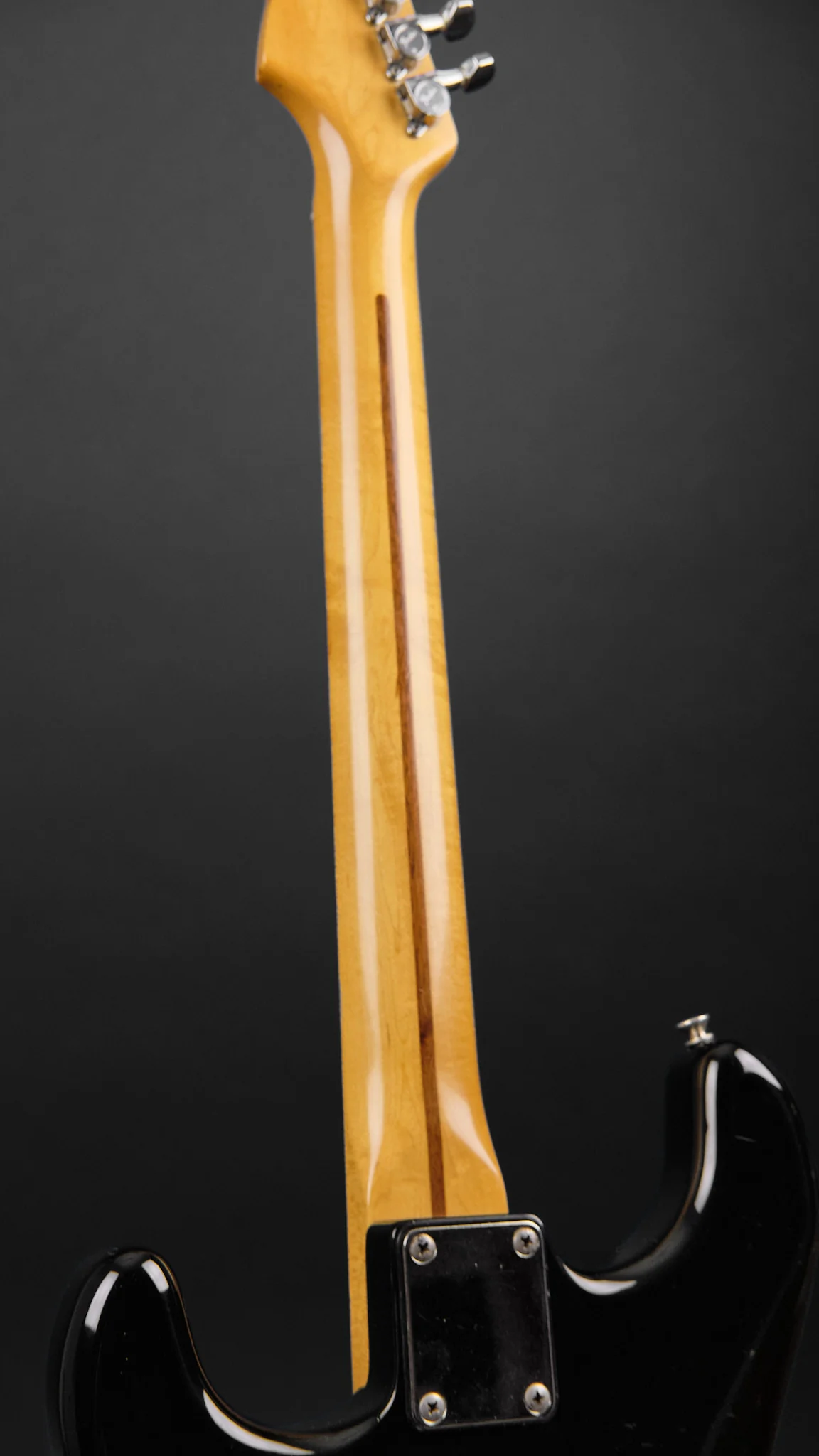 1980s Squier Standard Stratocaster Black - Image 8