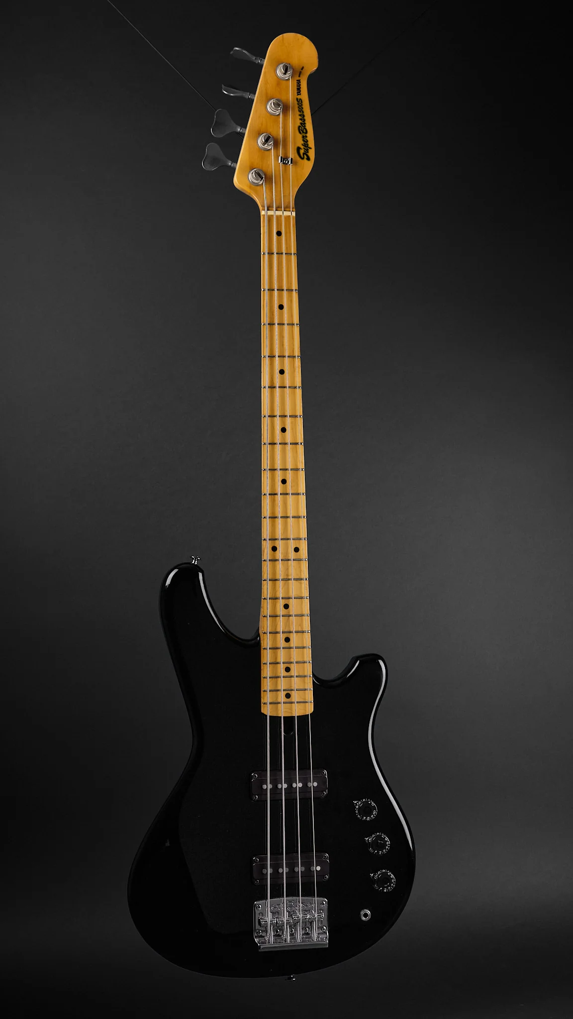 1980s Yamaha SuperBass 500S Black - Image 4
