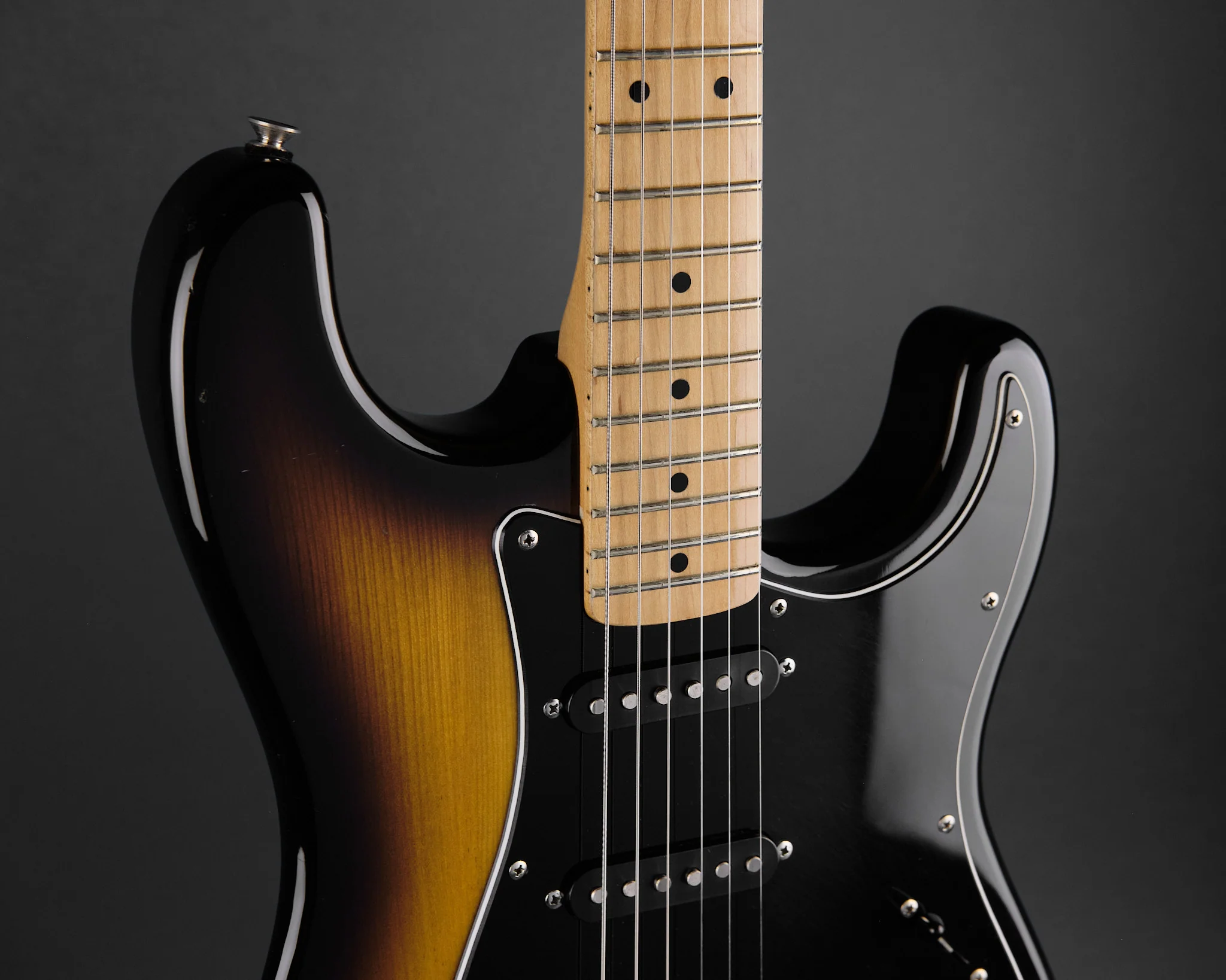 1981 Aria Pro-II ST-400 Strikin' Sound Sunburst - Image 10