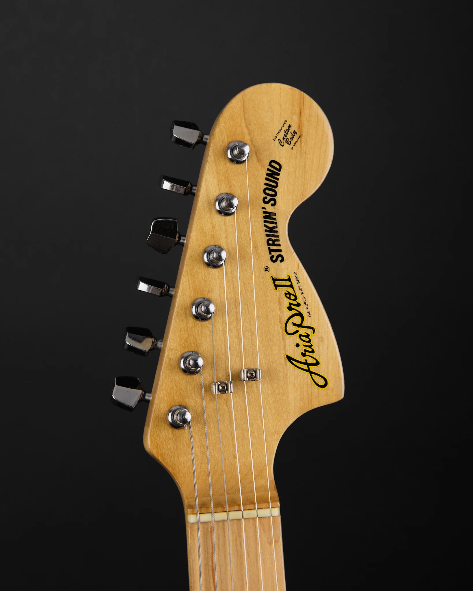 1981 Aria Pro-II ST-400 Strikin' Sound Sunburst - Image 2