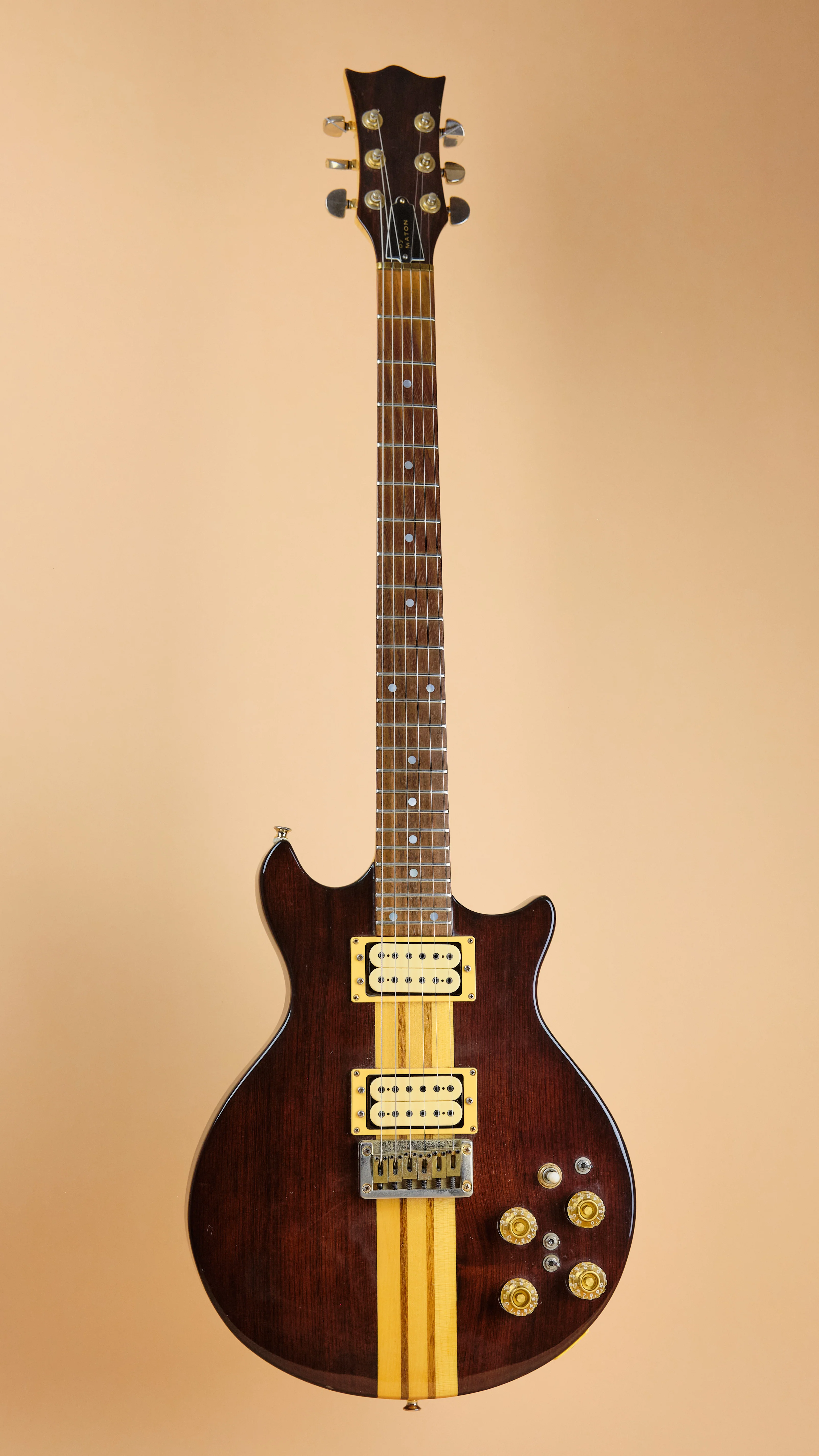 1981 Maton Tasman T3 Dark Stain - Image 4
