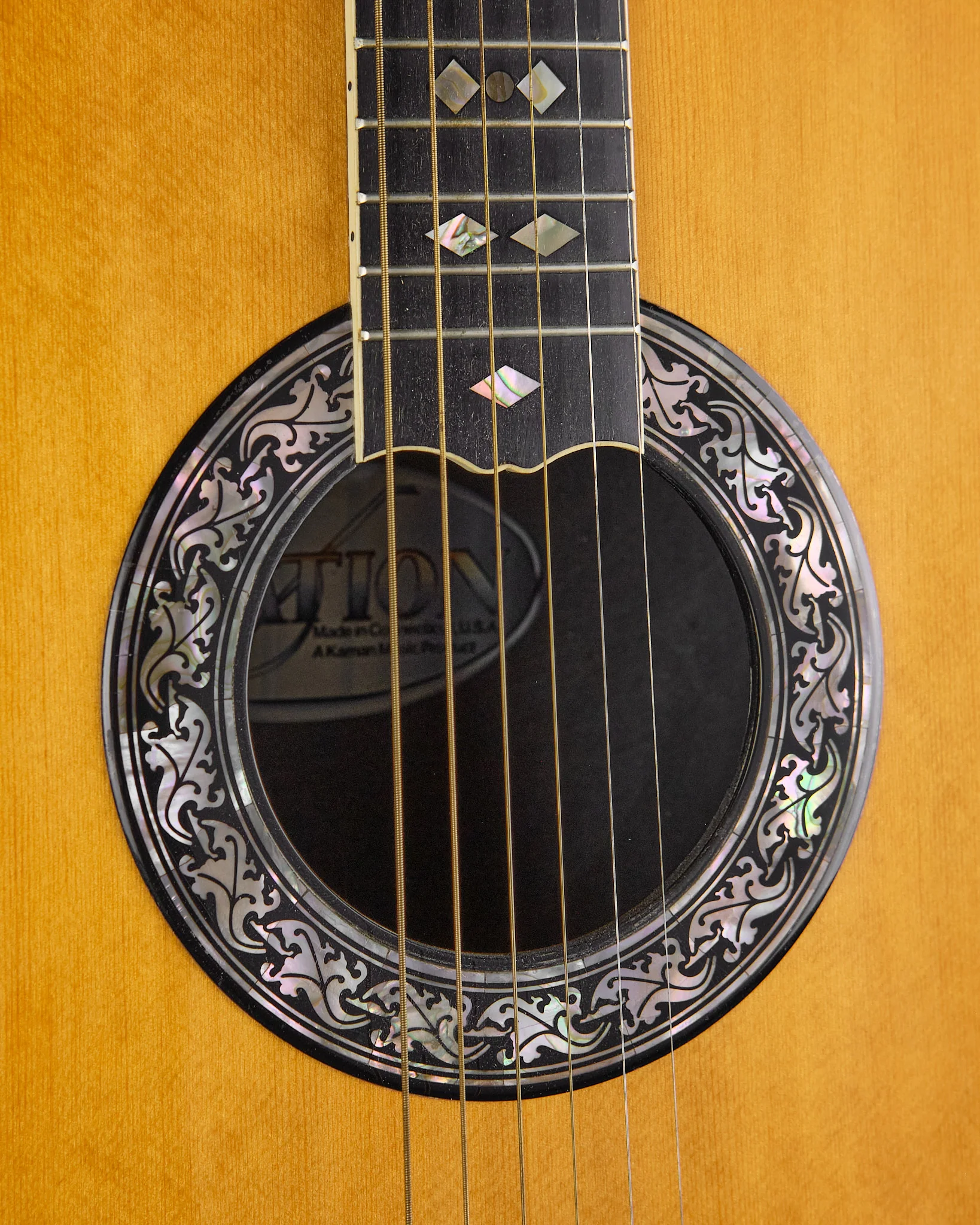 1981 Ovation 1619 Custom Legend Stereo Natural - Image 8