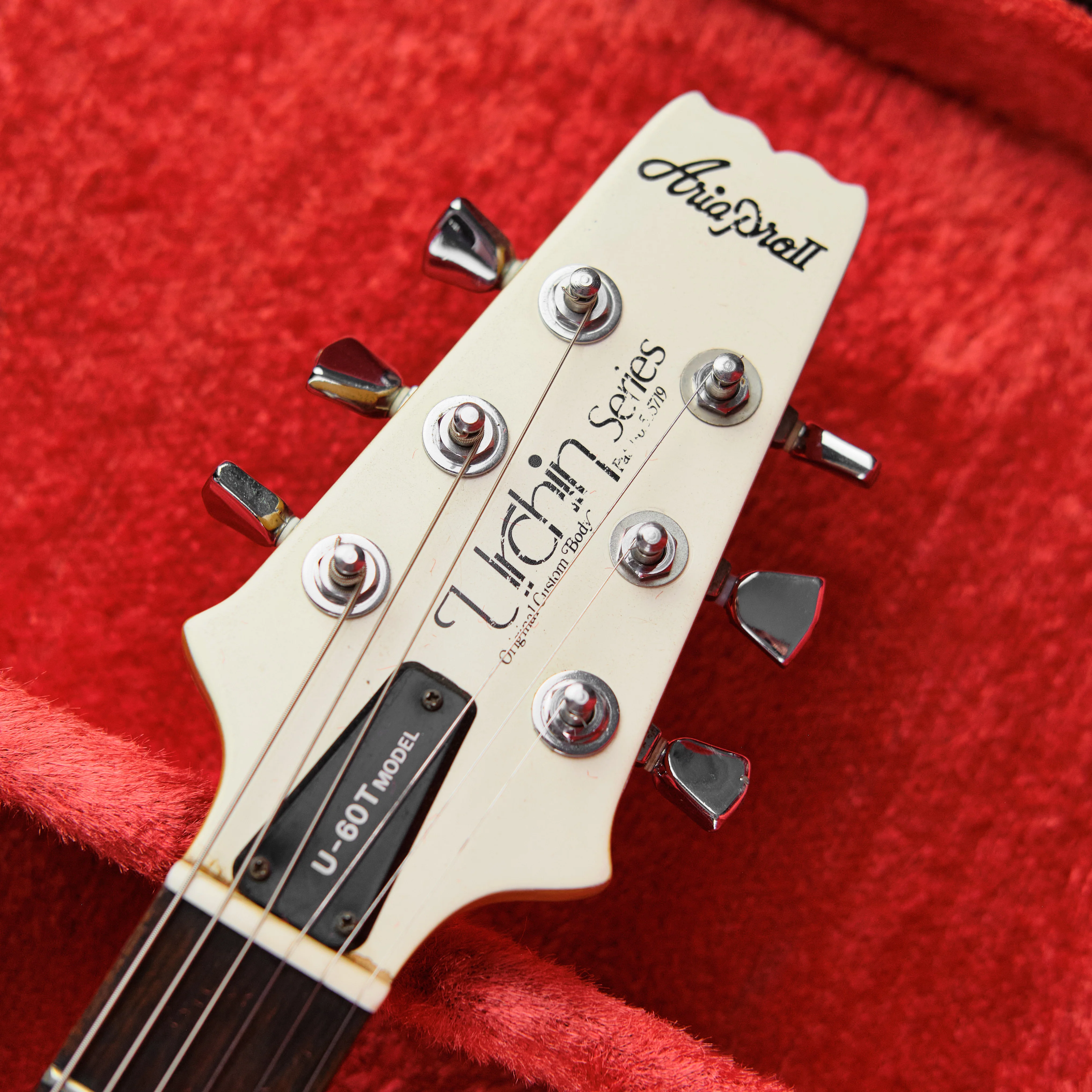 1983 Aria Pro II U-60T Urchin White - Image 2