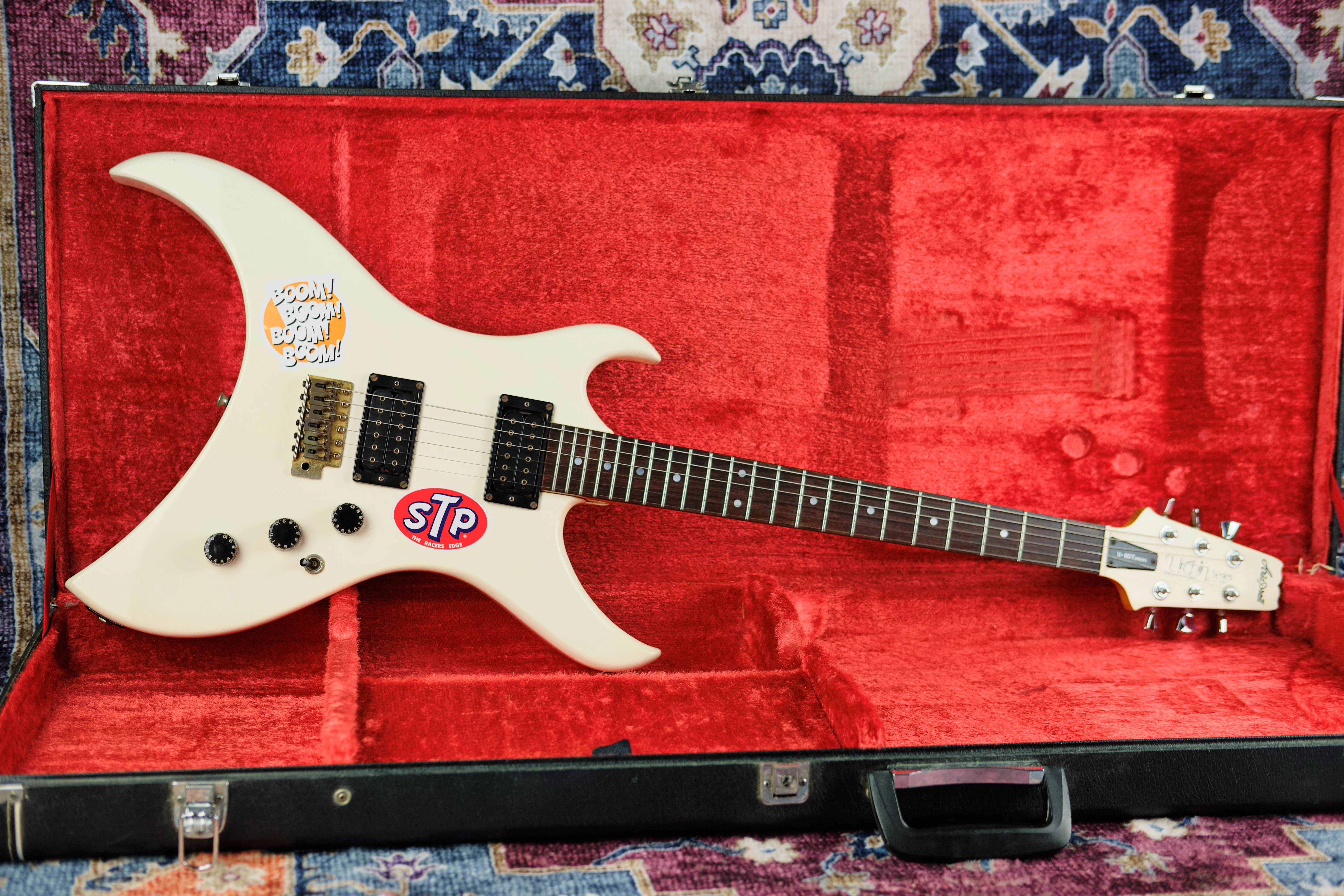1983 Aria Pro II U-60T Urchin White - Image 4