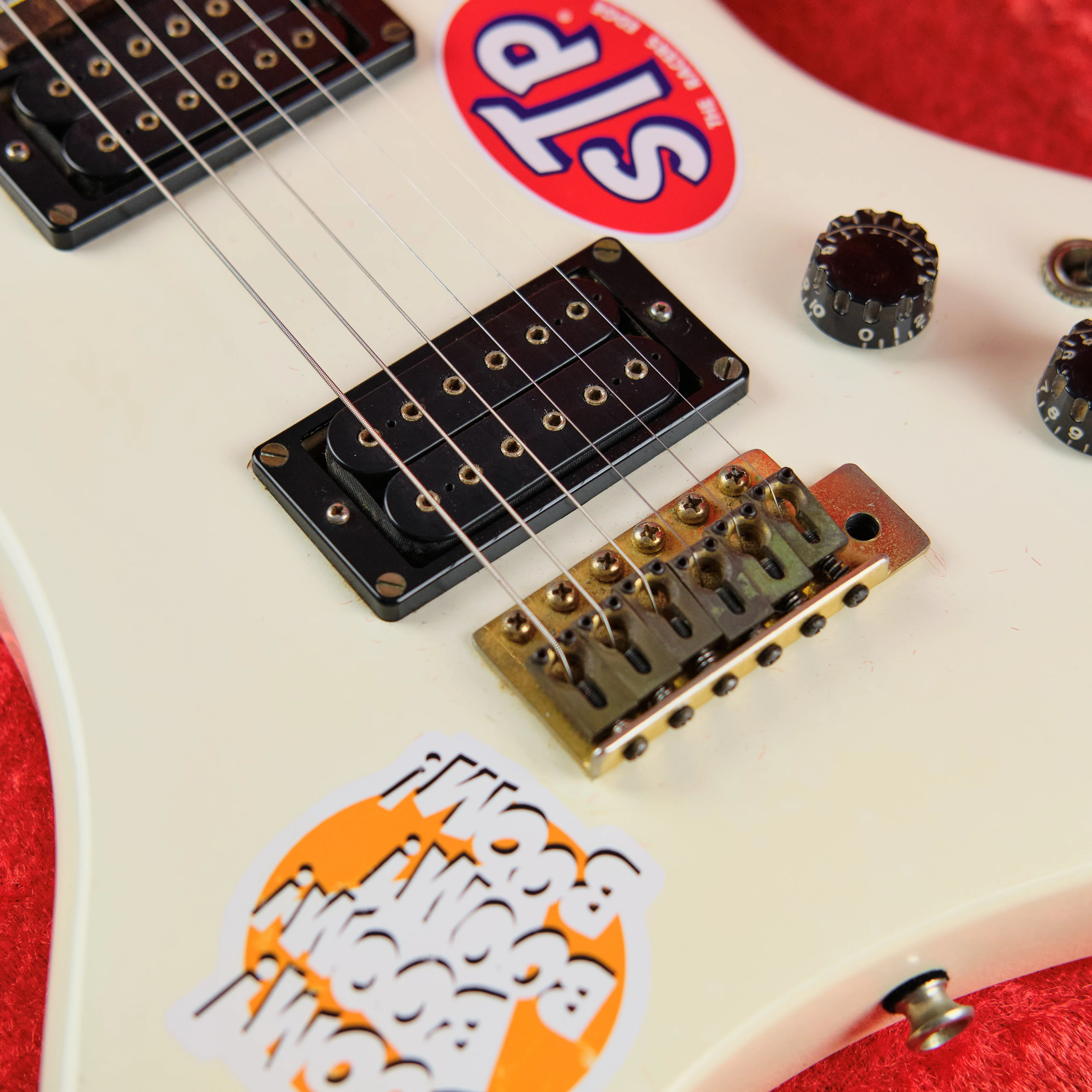 1983 Aria Pro II U-60T Urchin White - Image 5