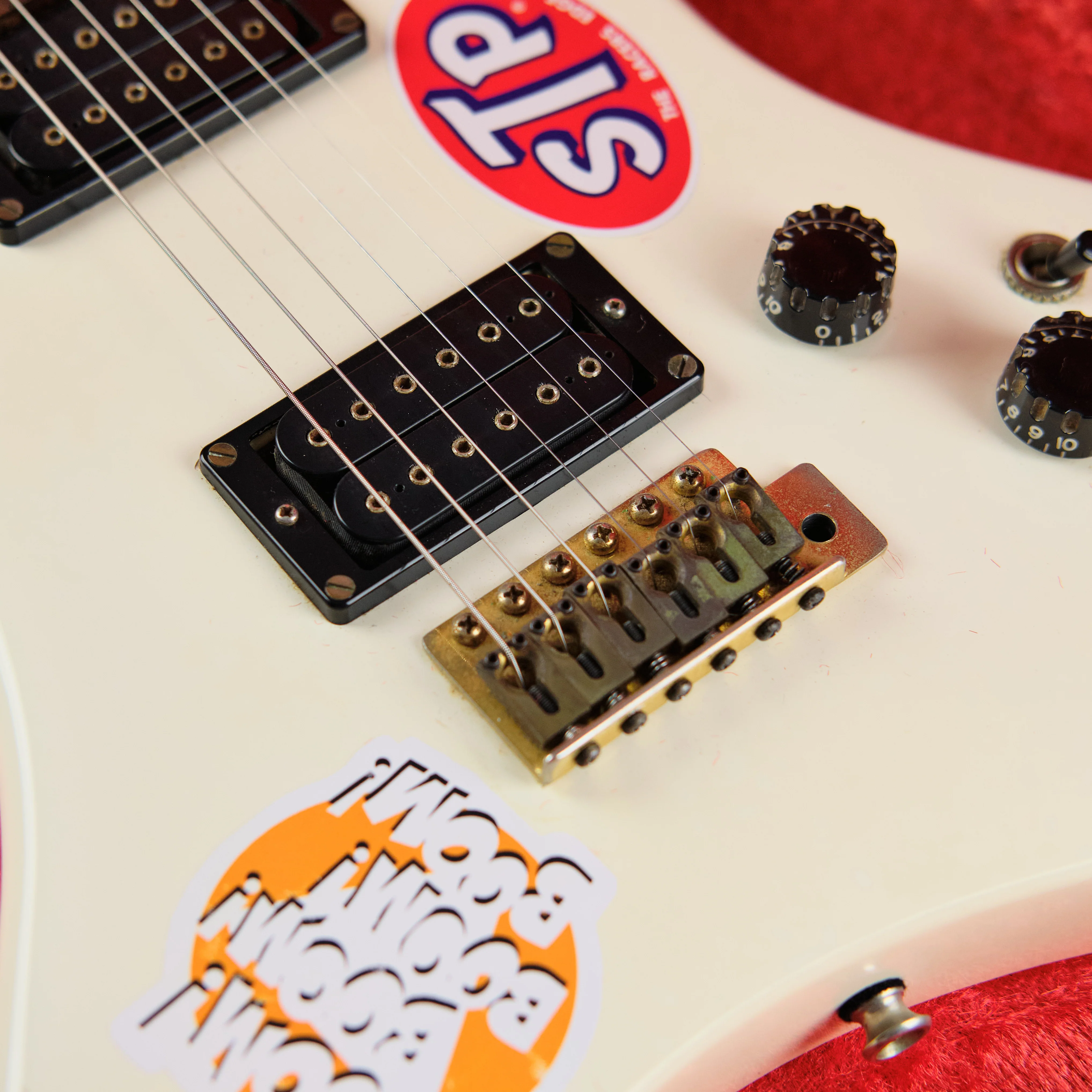1983 Aria Pro II U-60T Urchin White - Image 6