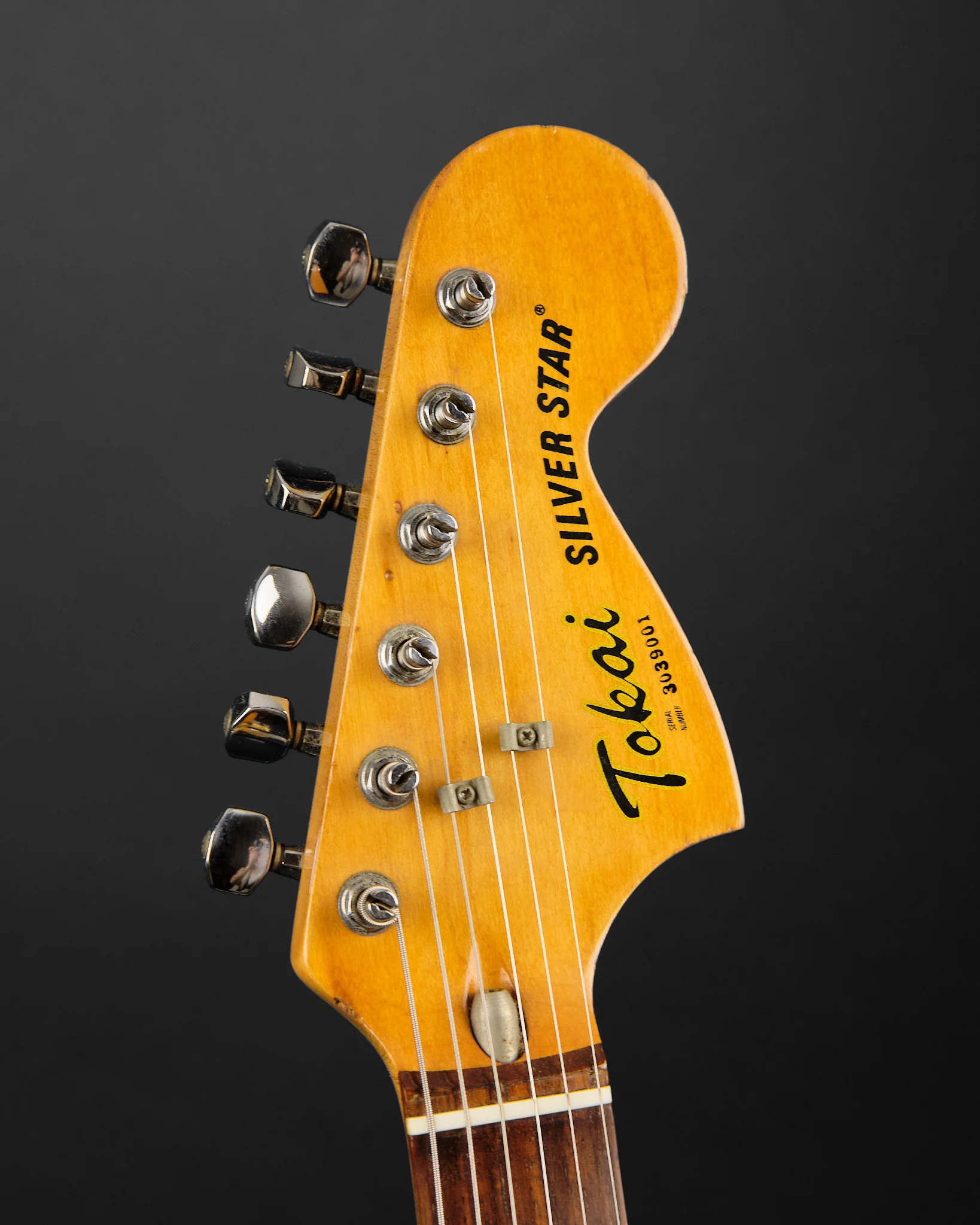 1983 Tokai TSS70-RB Ritchie Blackmore Players Custom Aged White - Image 2