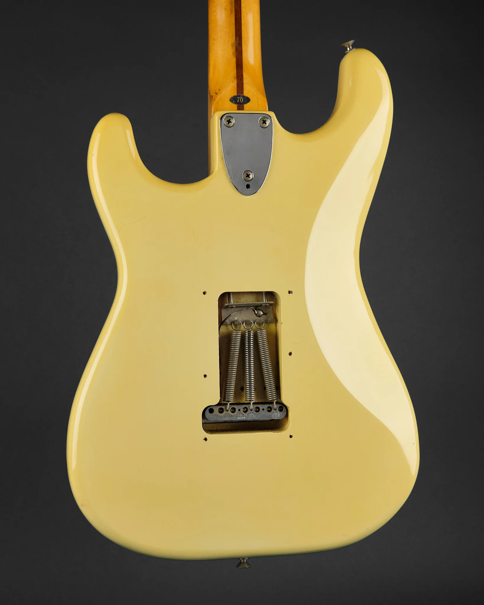 1983 Tokai TSS70-RB Ritchie Blackmore Players Custom Aged White - Image 3