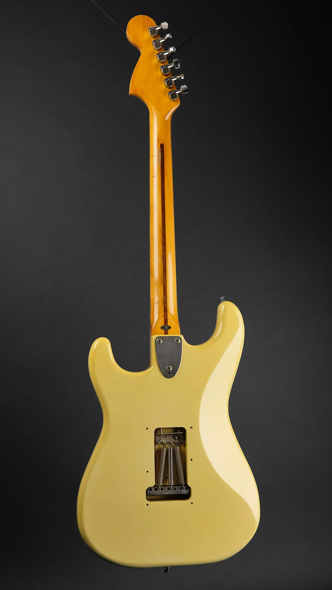 1983 Tokai TSS70-RB Ritchie Blackmore Players Custom Aged White - Image 4