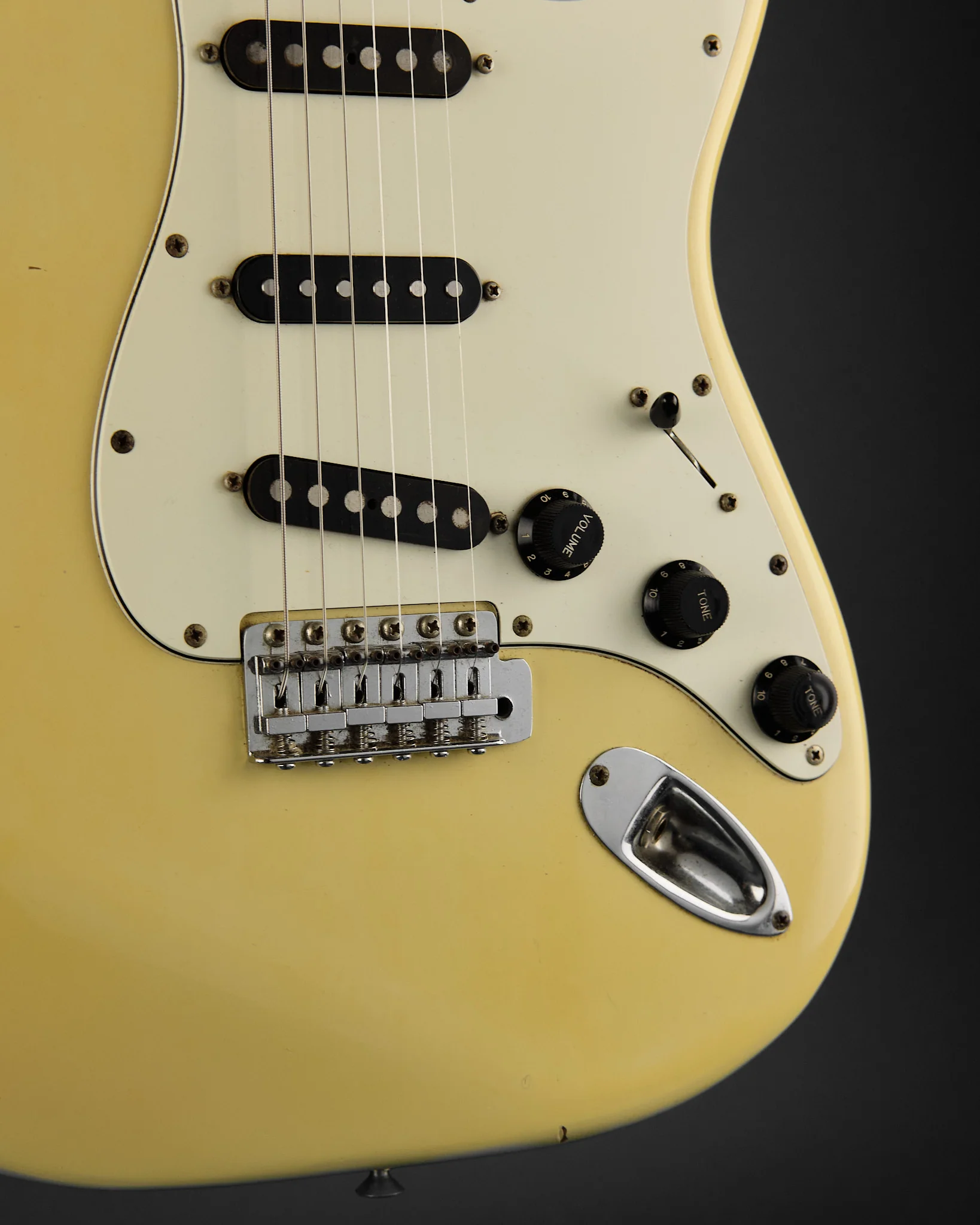 1983 Tokai TSS70-RB Ritchie Blackmore Players Custom Aged White - Image 8