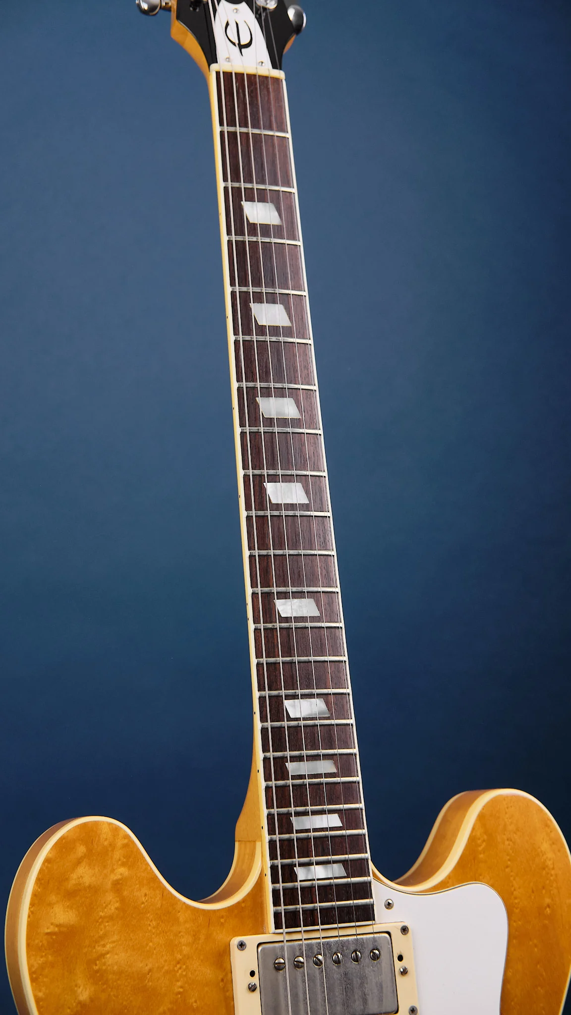 1984 Epiphone Riviera Antique Natural - Image 6