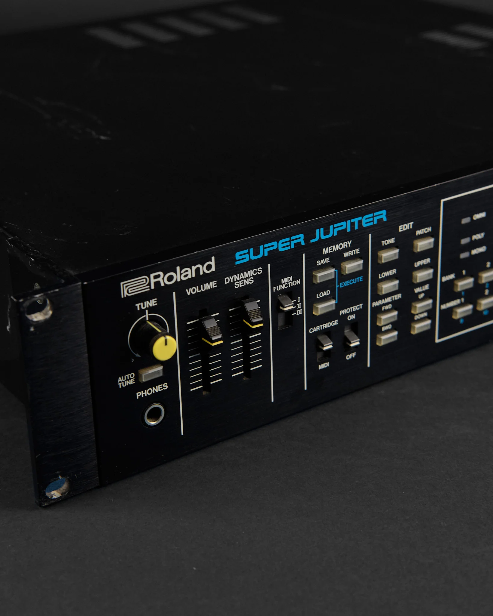 1984 Roland MKS-80 Super Jupiter Rack Mount Analog Synthesizer - Image 5