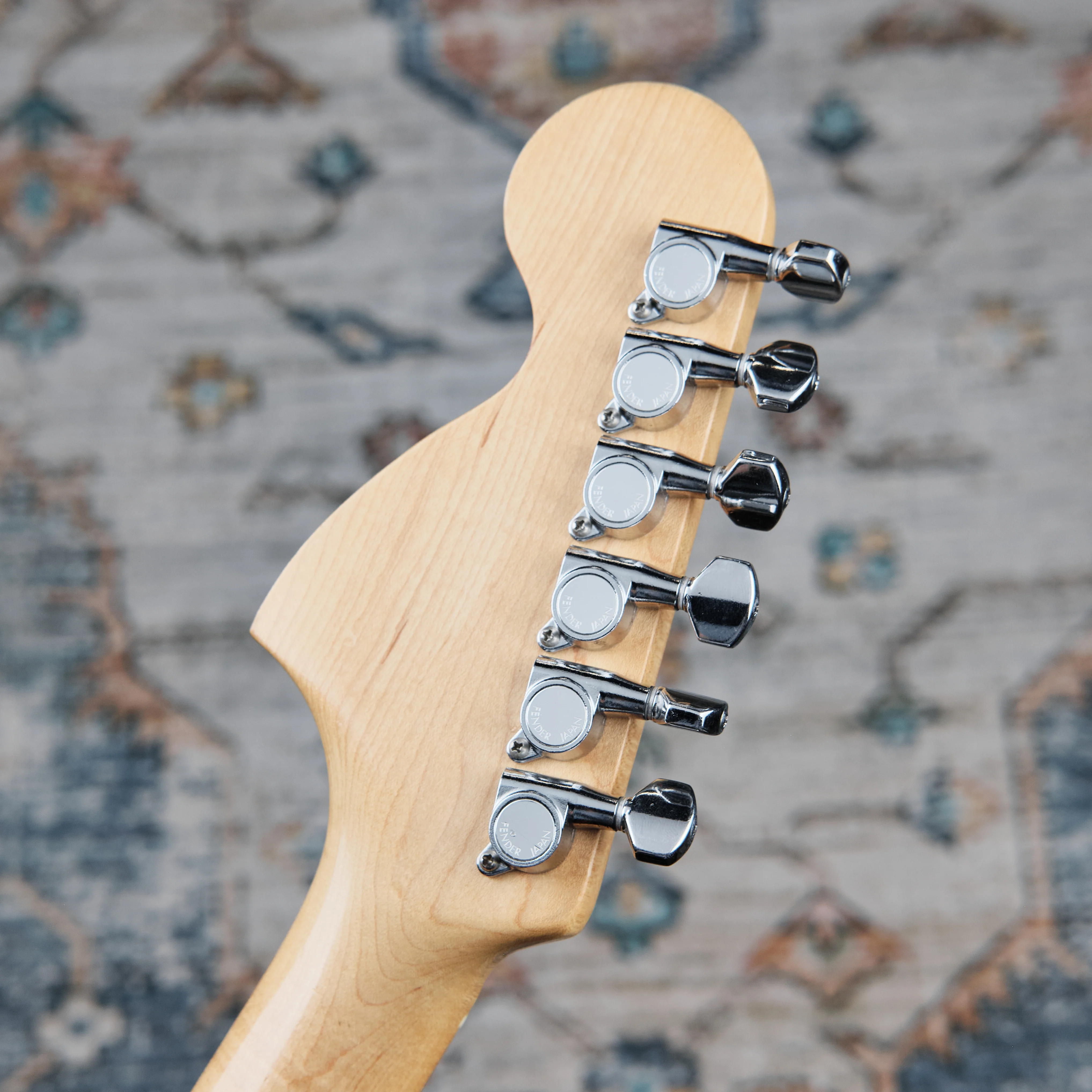 1984 Squier JV CST-30 Stratocaster Made in Japan Black - Image 5