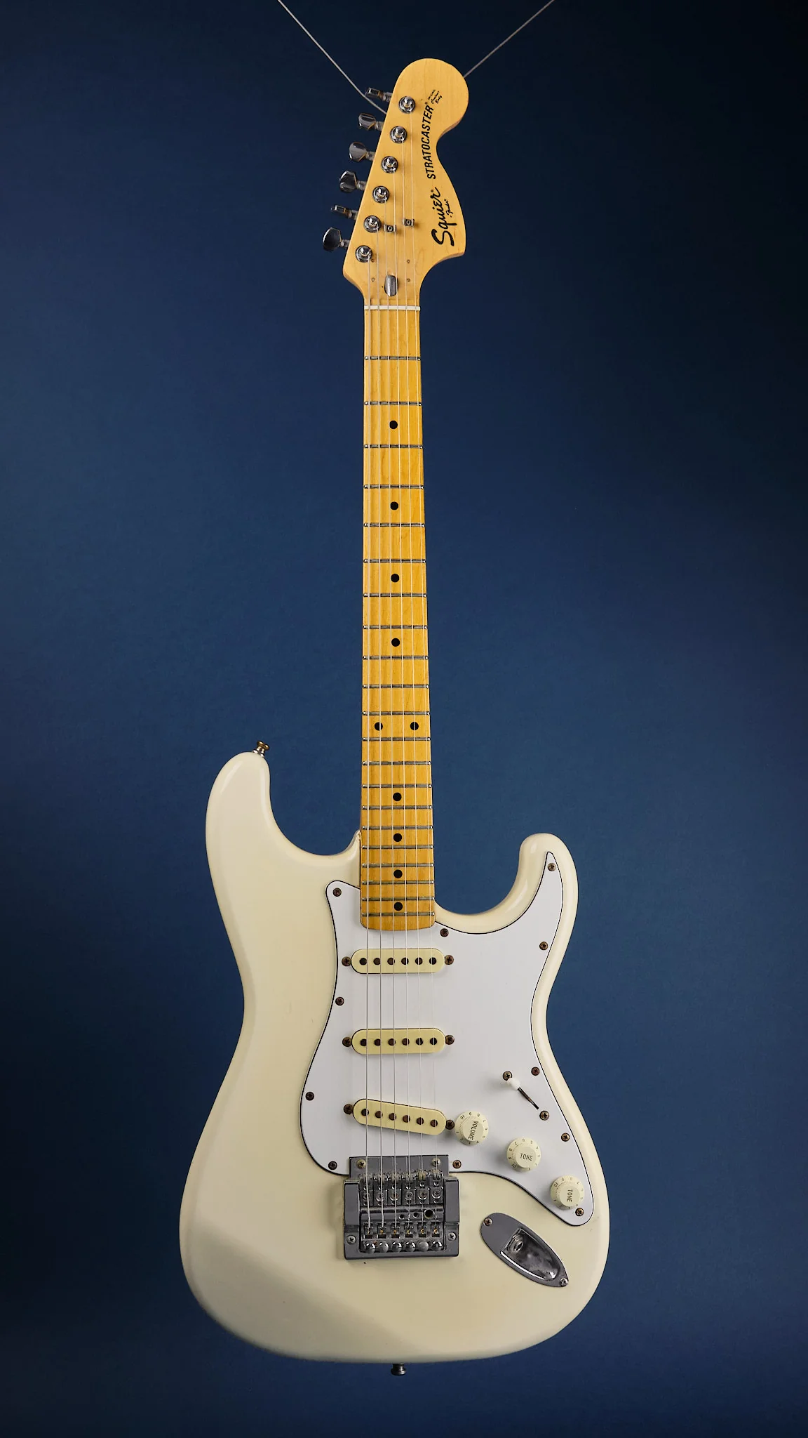 1984 Squier MIJ SQ-Series Stratocaster White - Image 4
