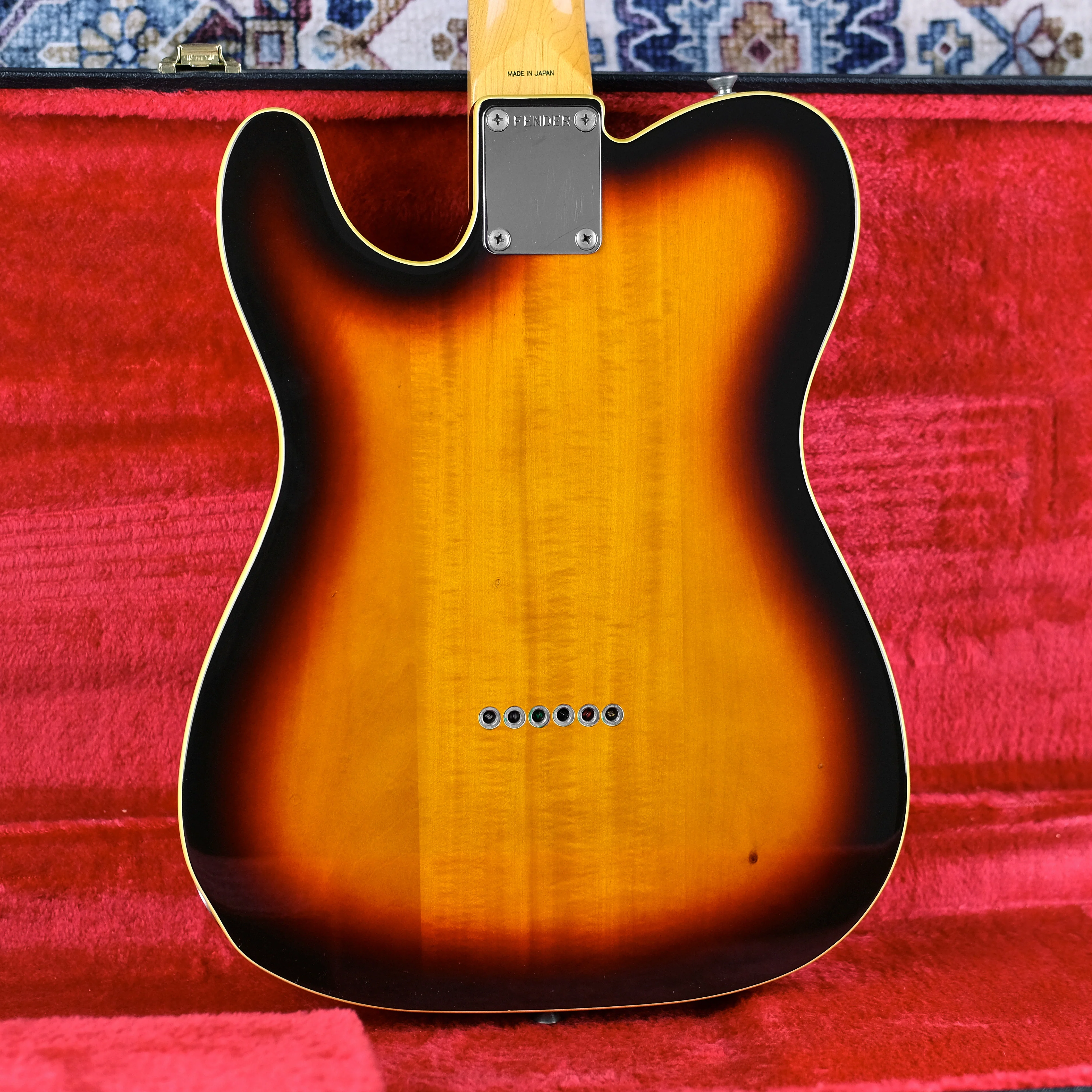 1985 Fender MIJ '62 Reissue Telecaster Custom Sunburst - Image 3