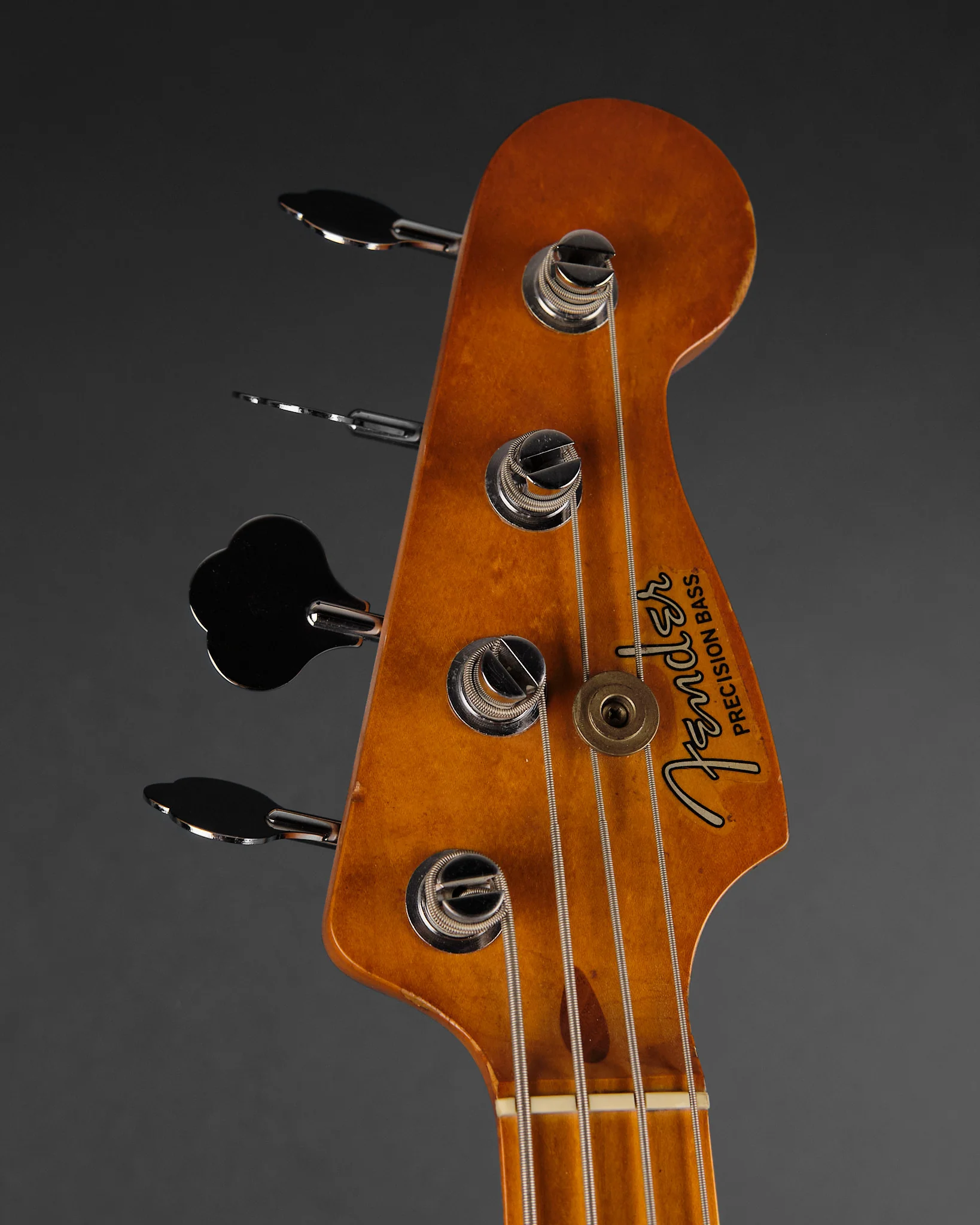 1989 Fender American Vintage '57 Precision Bass Vintage White - Image 2