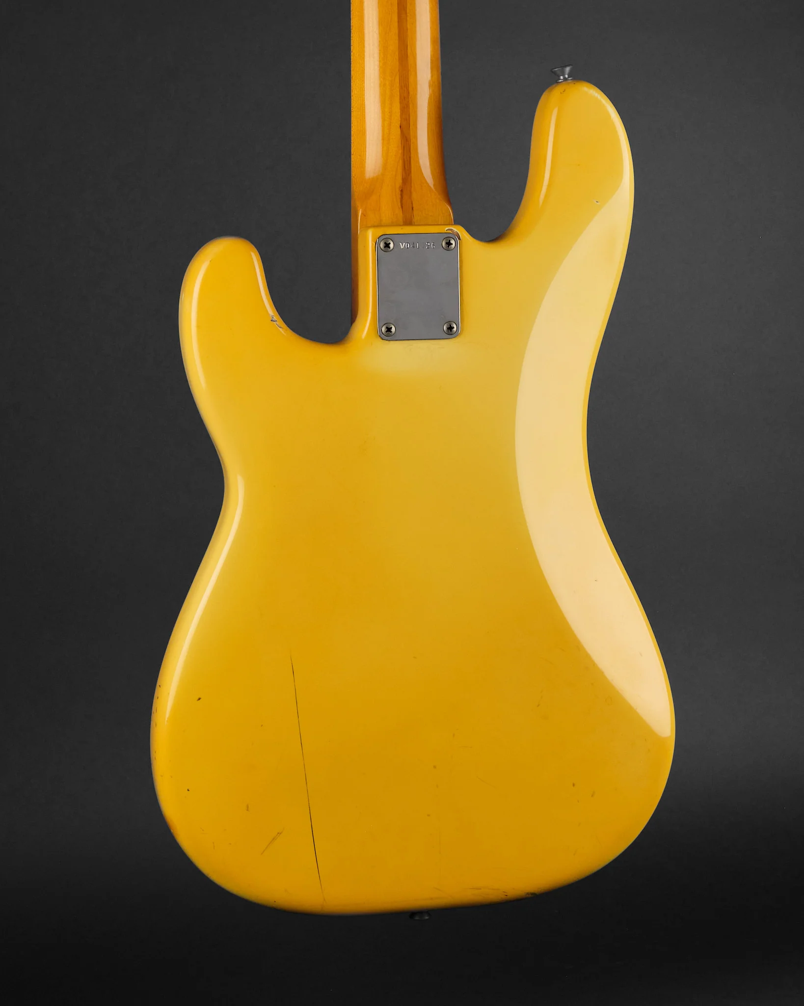1989 Fender American Vintage '57 Precision Bass Vintage White - Image 3