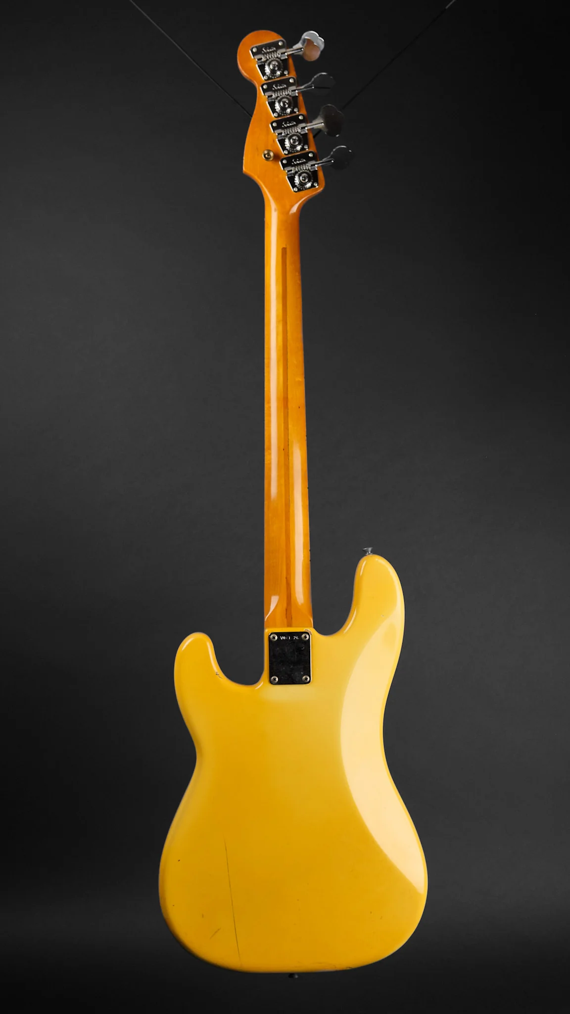 1989 Fender American Vintage '57 Precision Bass Vintage White - Image 5