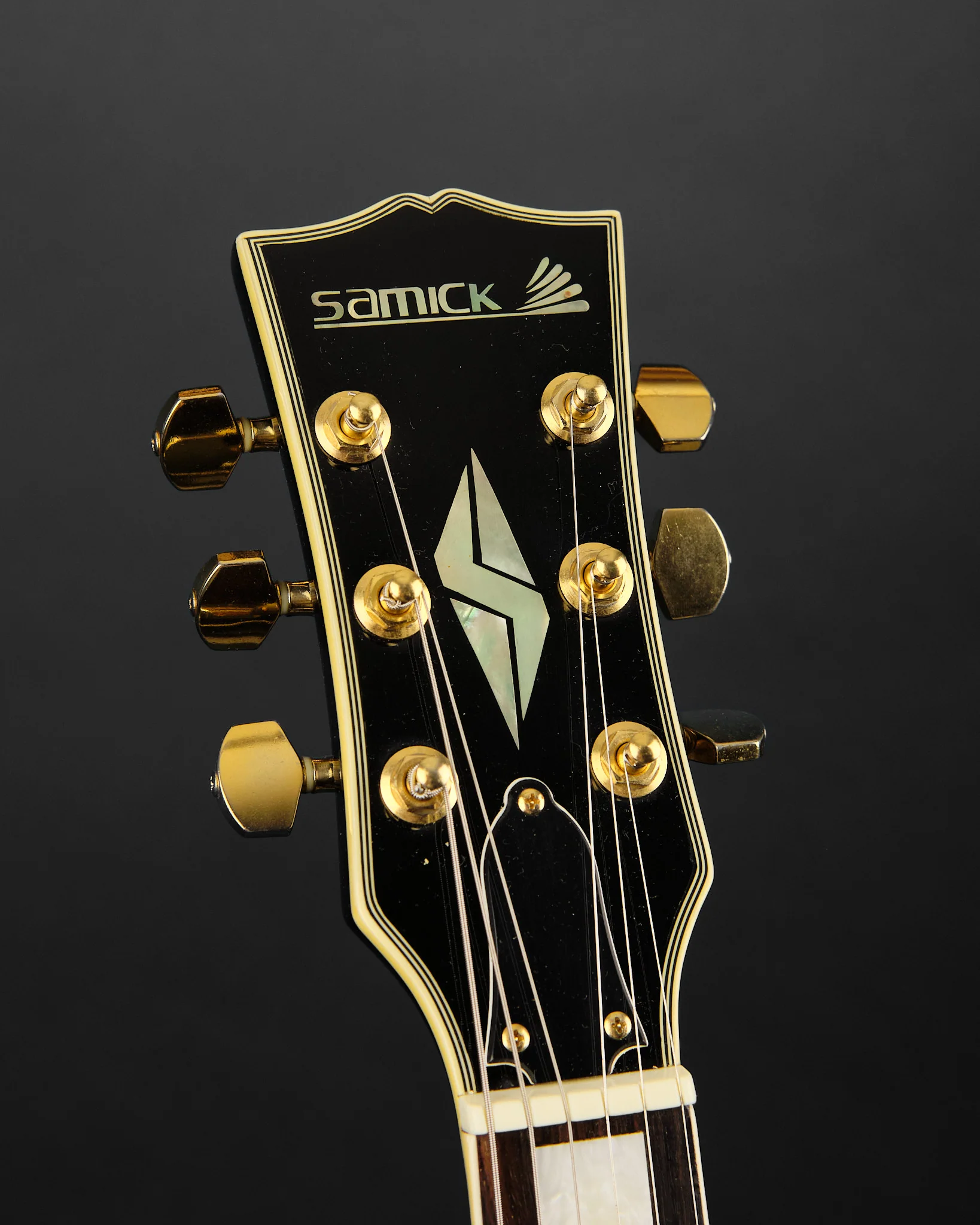 1989 Samick LP Custom Black - Image 2