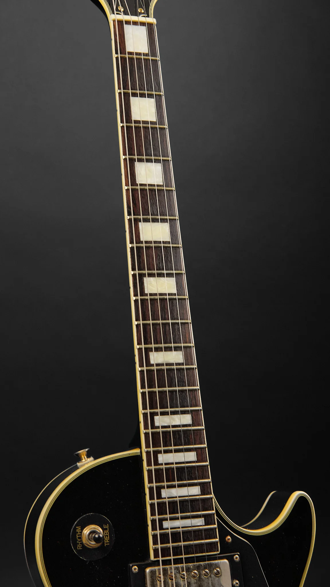 1989 Samick LP Custom Black - Image 6