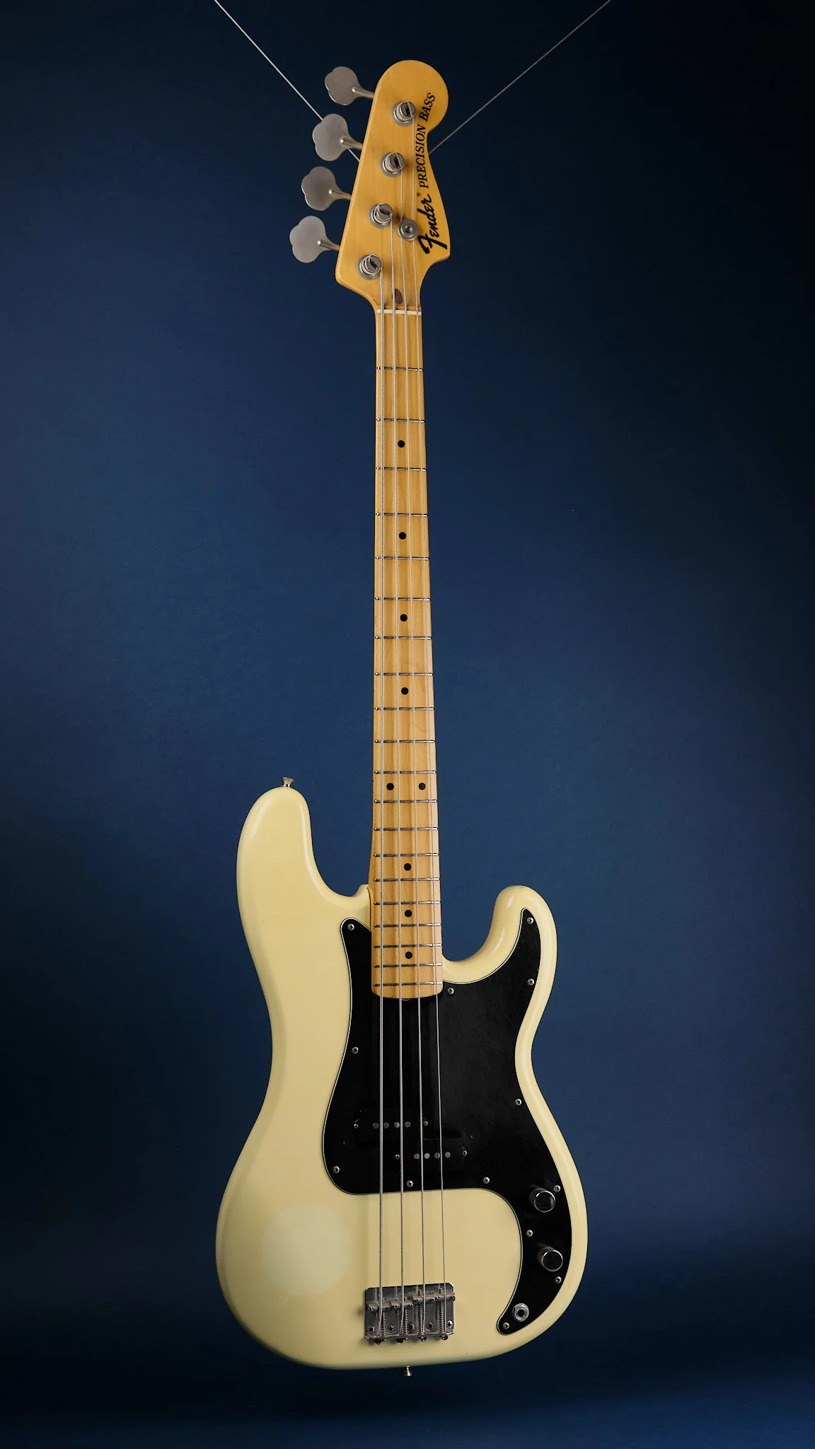 1990 Fender MIJ PB-70 Precision Bass White - Image 4
