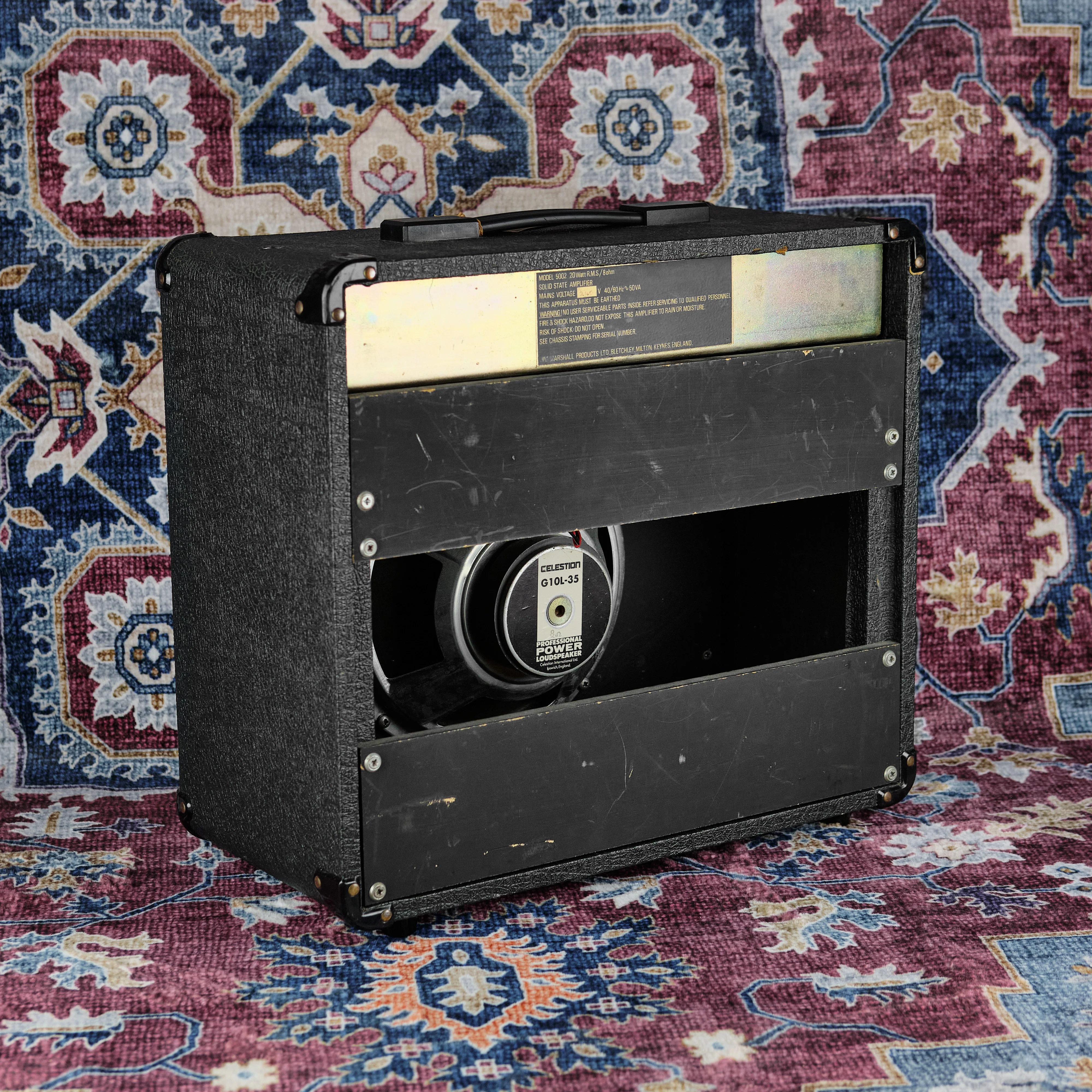 1990 Marshall Lead 20 5002 20w Combo - Image 2