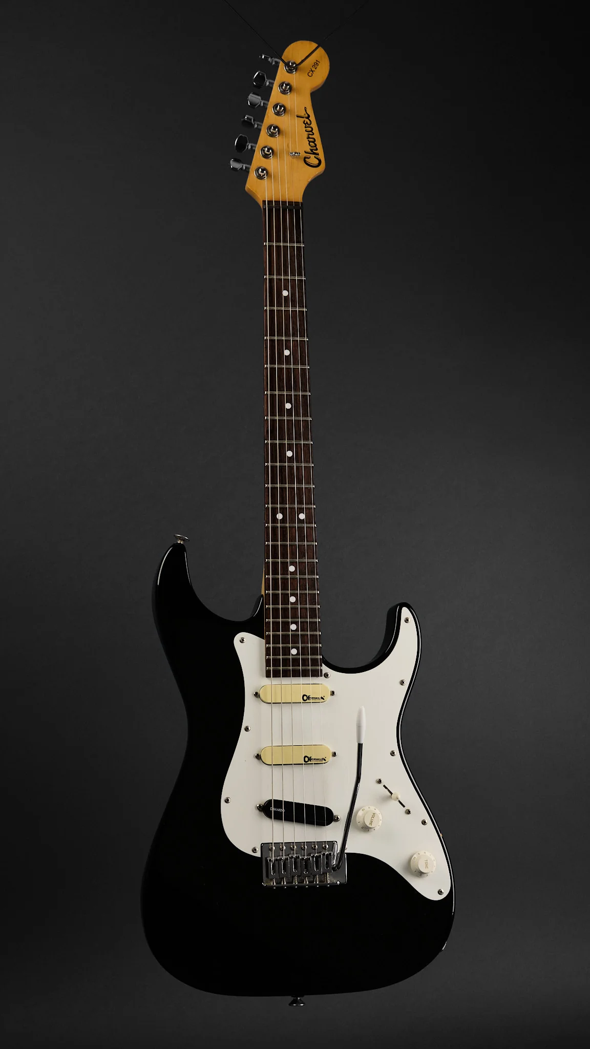 1990s Charvel CX291 Black - Image 4