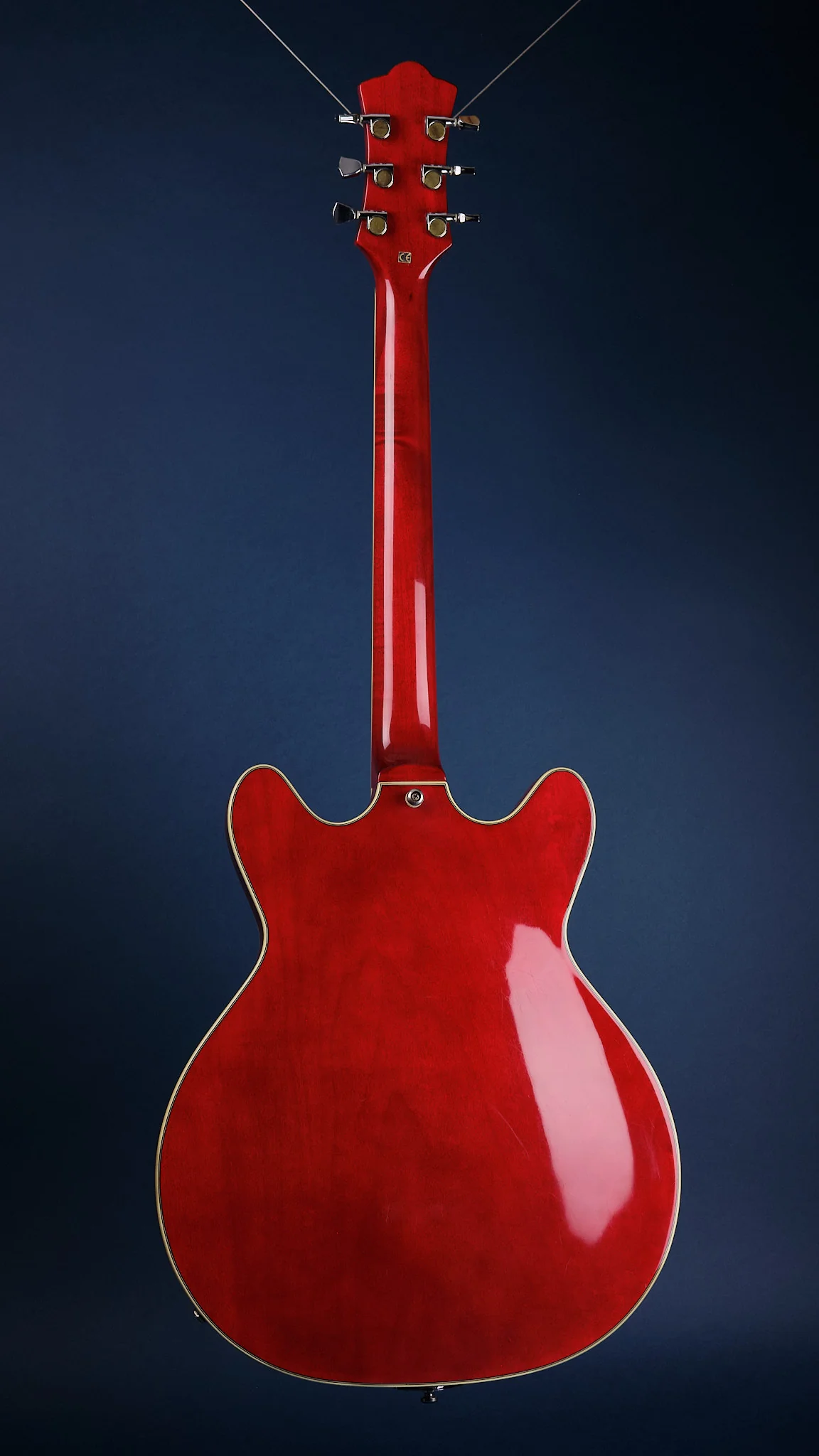 1990s DeArmond by Guild Starfire Cherry - Image 5
