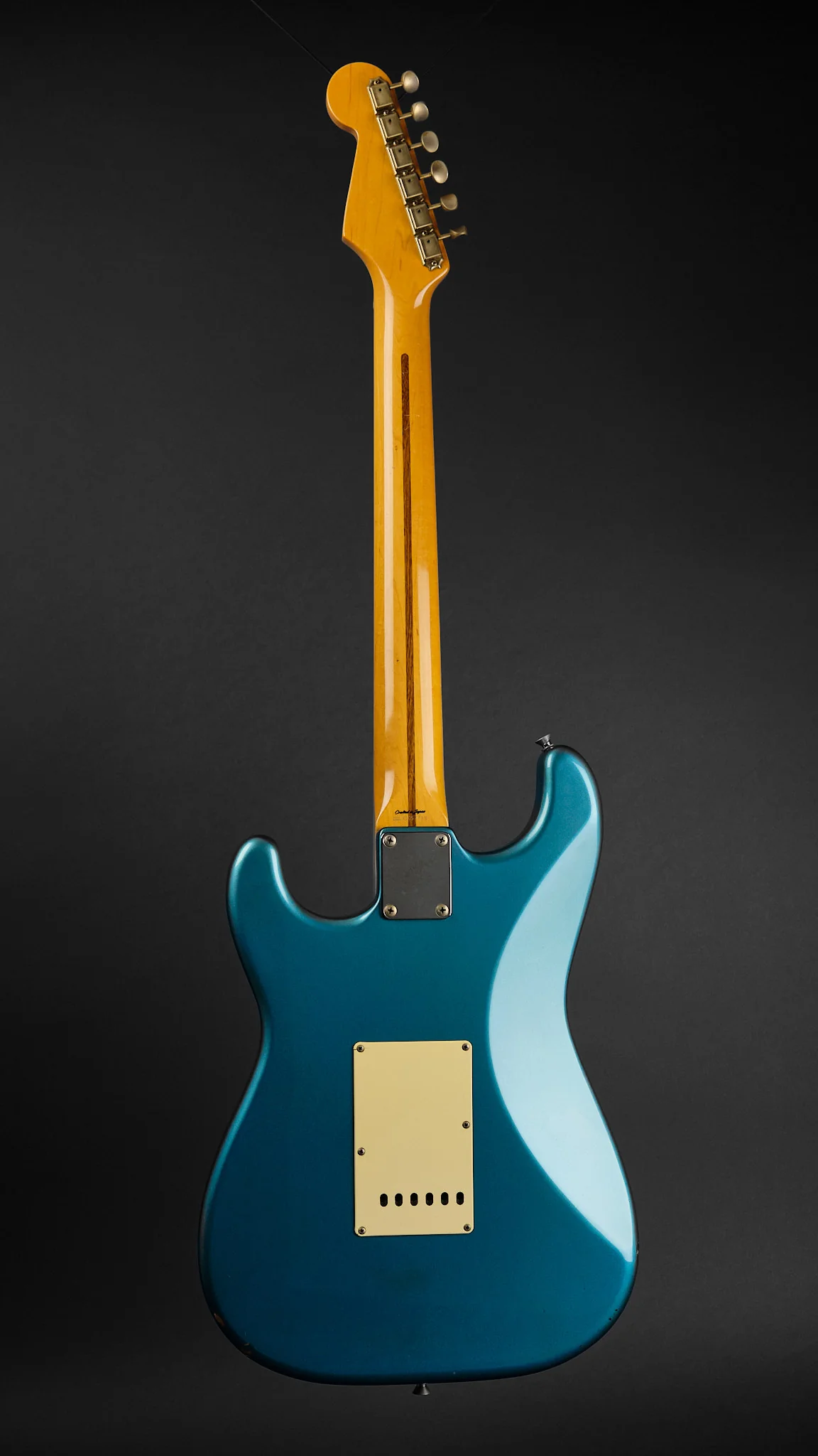 1990s Fender CIJ ST57 Stratocaster Faded Lake Placid Blue - Image 5