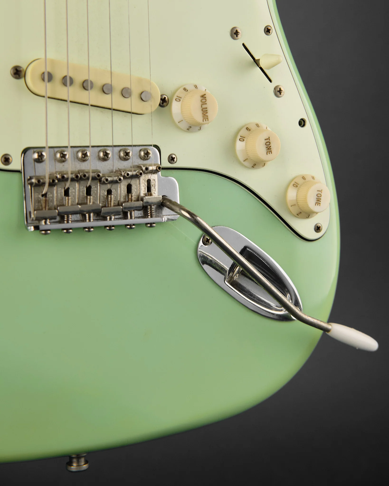 1990s Fender Japan ST-54 Stratocaster Seafoam Green - Image 10