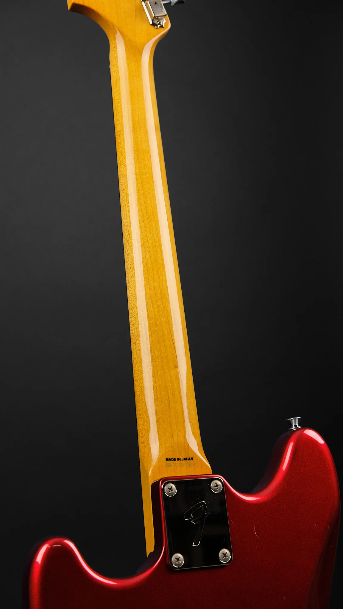 2009 Fender MIJ MG-69 Mustang Candy Apple Red - Image 8