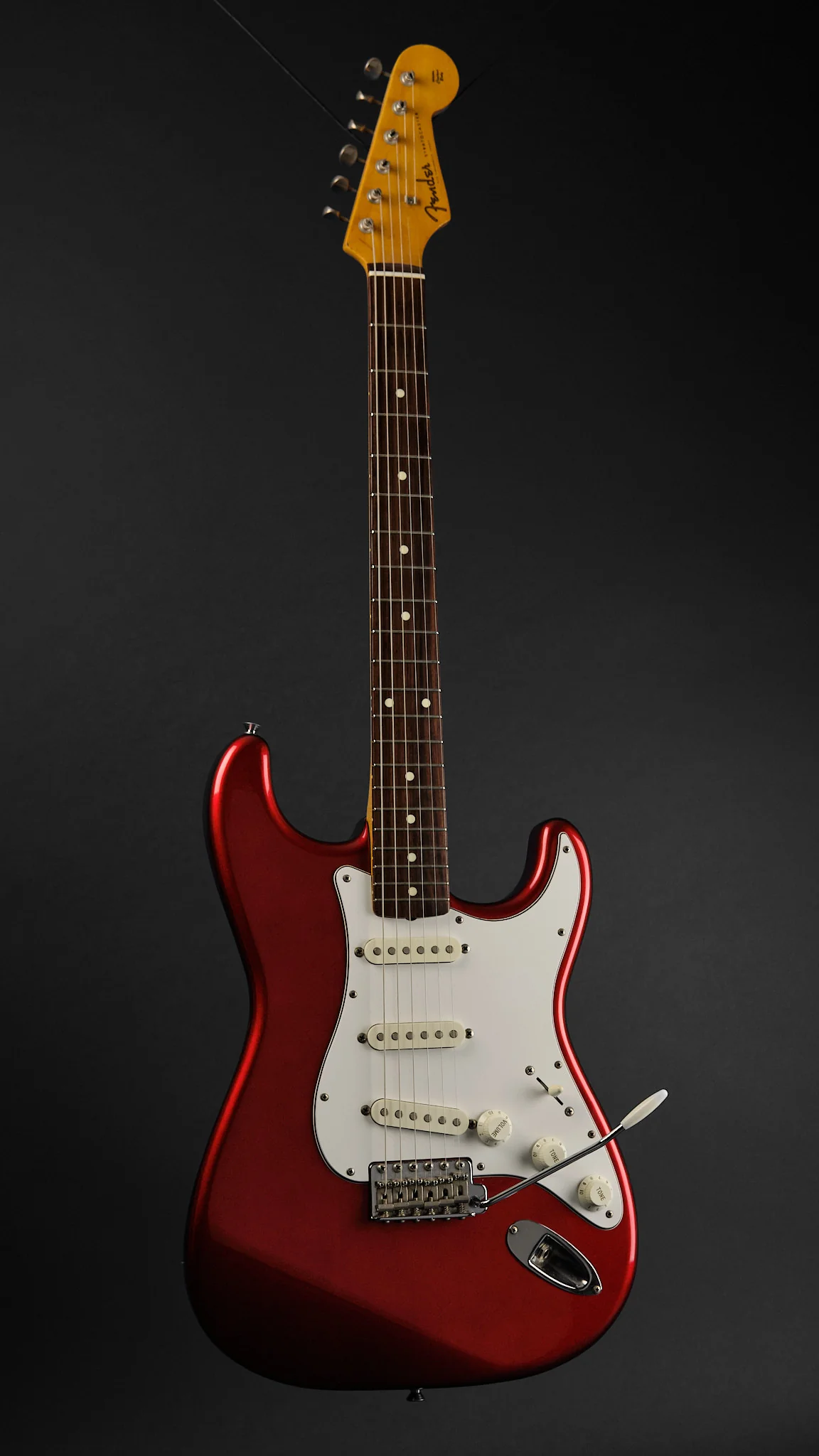 1990s Fender MIJ ST62-53 Stratocaster Candy Apple Red - Image 4