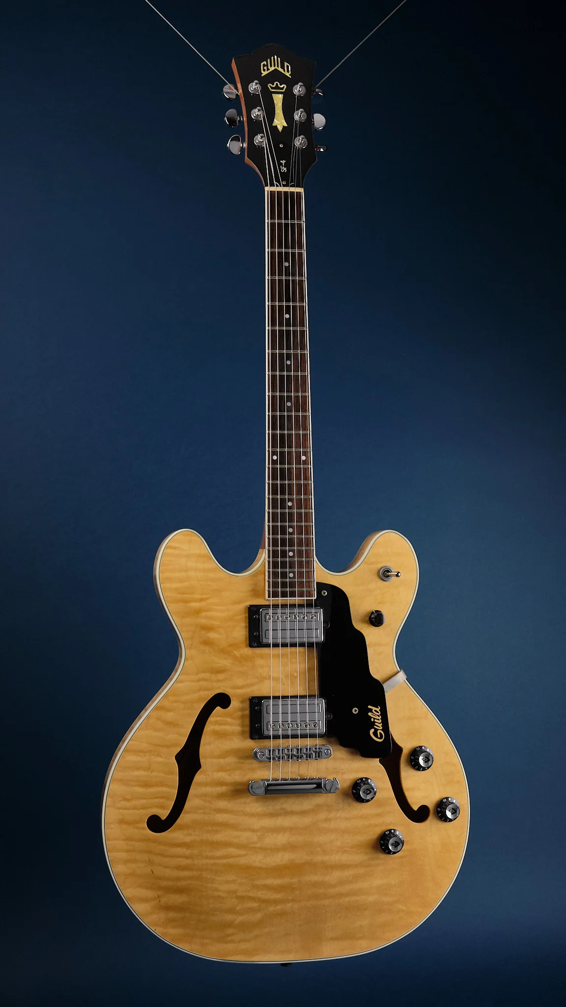 1990s Guild Starfire IV Blonde - Image 7