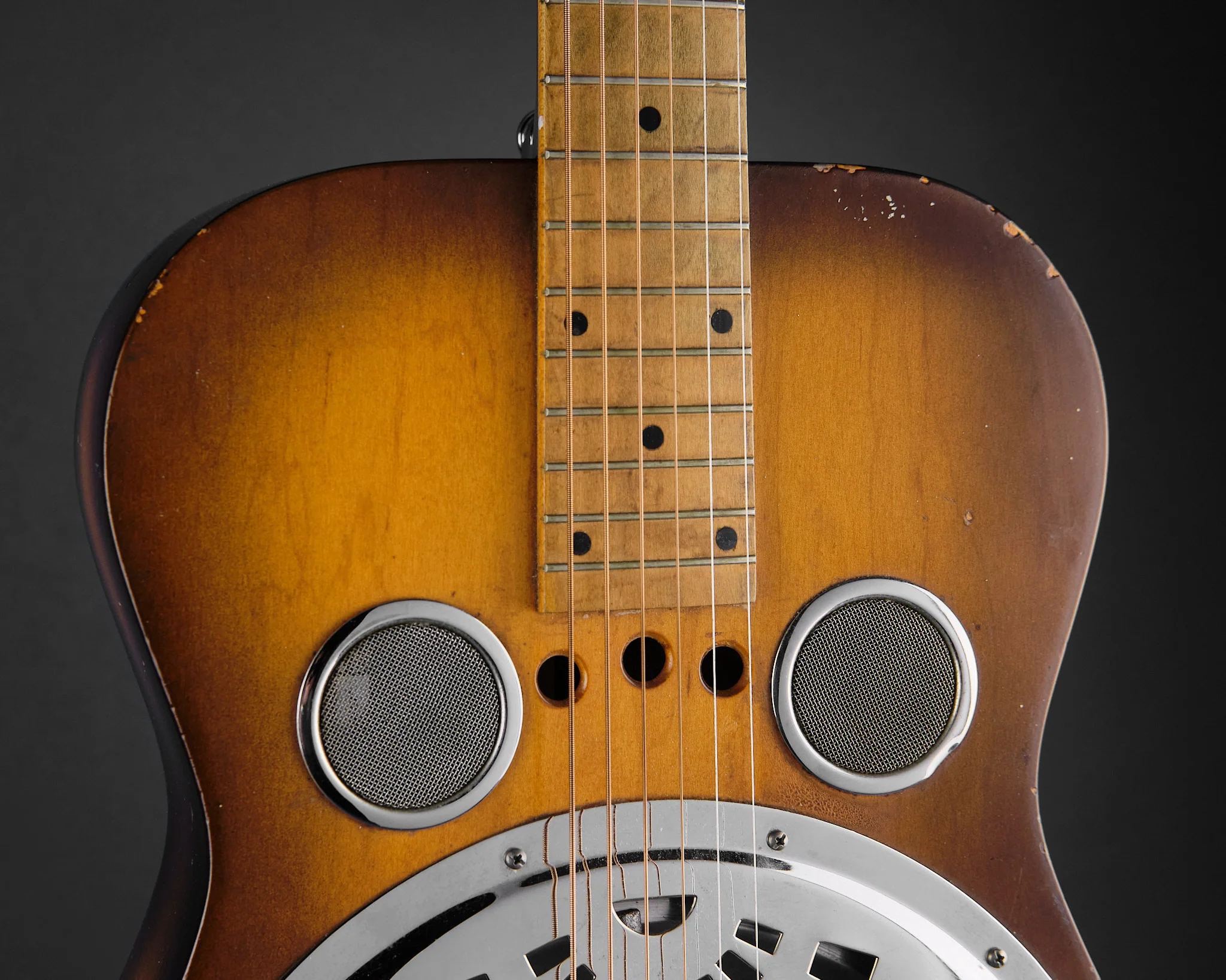 1991 Dobro Hound Dog Sunburst - Image 10