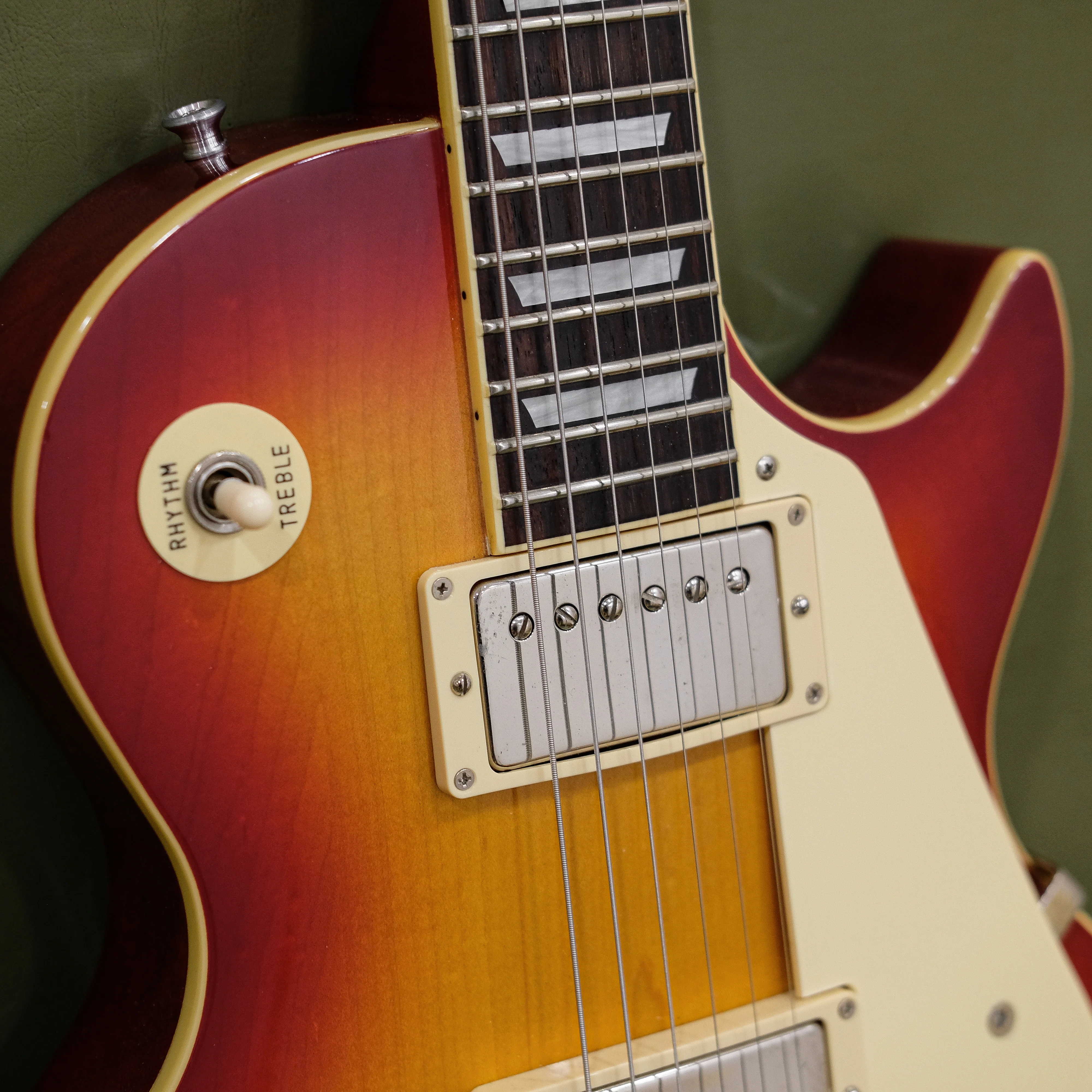 1991 Greco Super Power Cherry Sunburst - Image 4