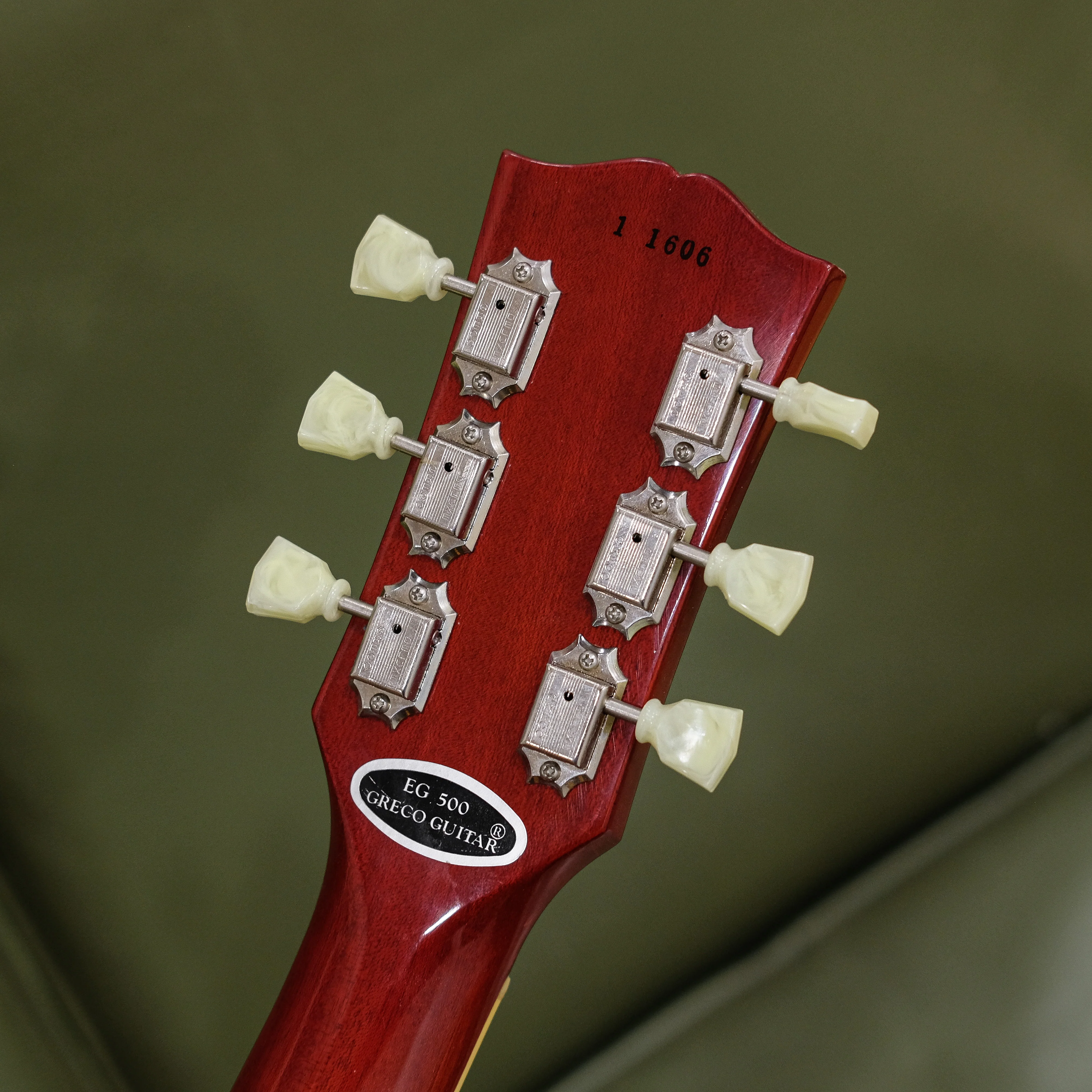 1991 Greco Super Power Cherry Sunburst - Image 8