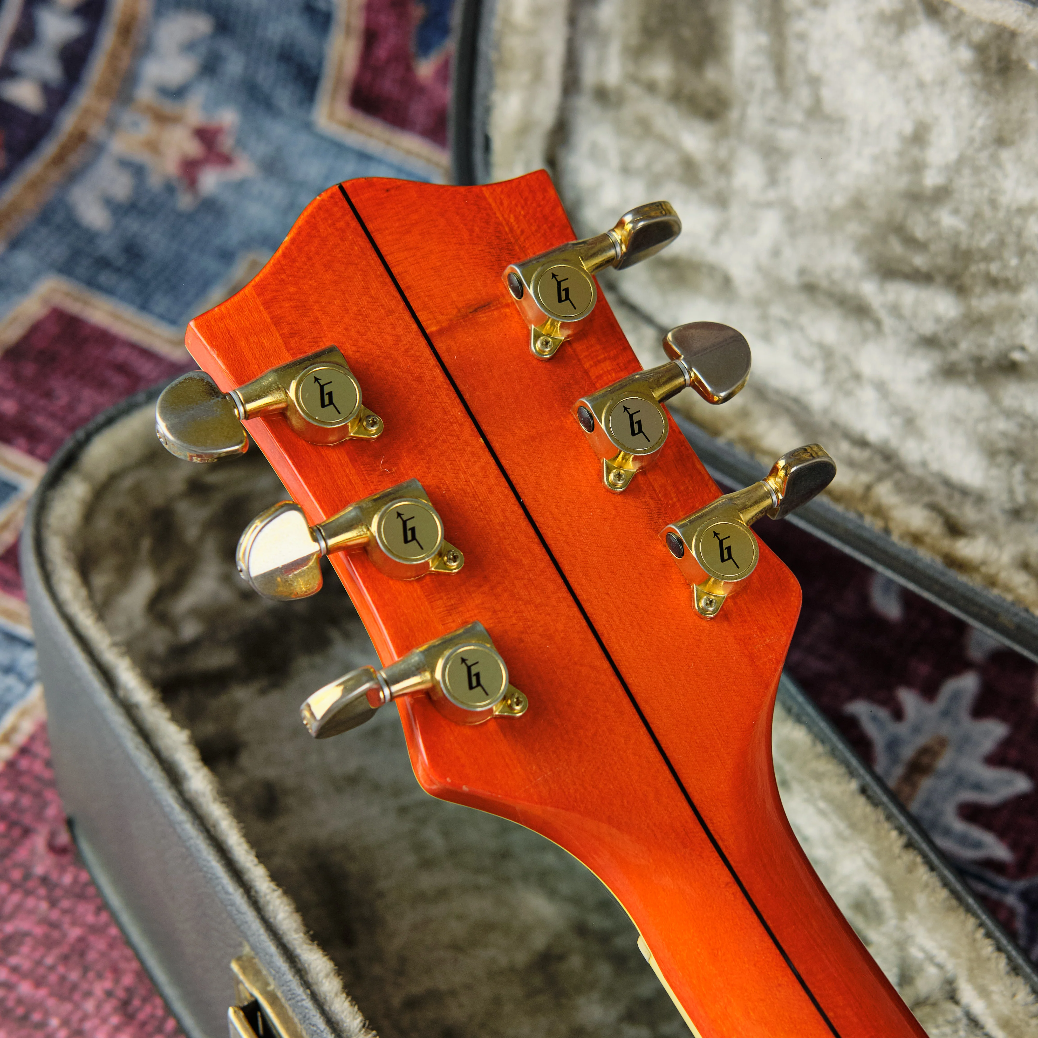 1991 Gretsch 6120W Nashville Western Orange - Image 15