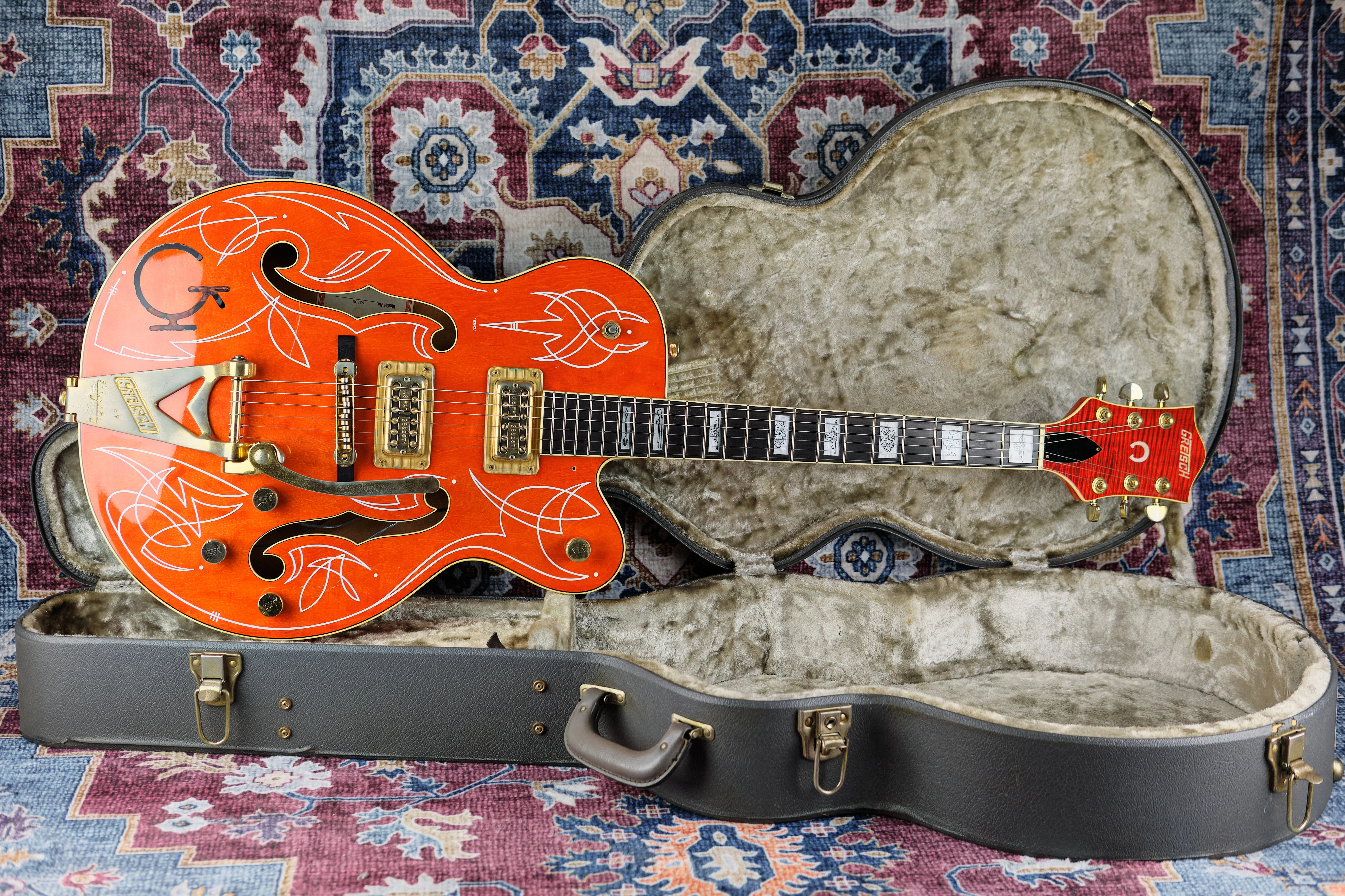 1991 Gretsch 6120W Nashville Western Orange - Image 17
