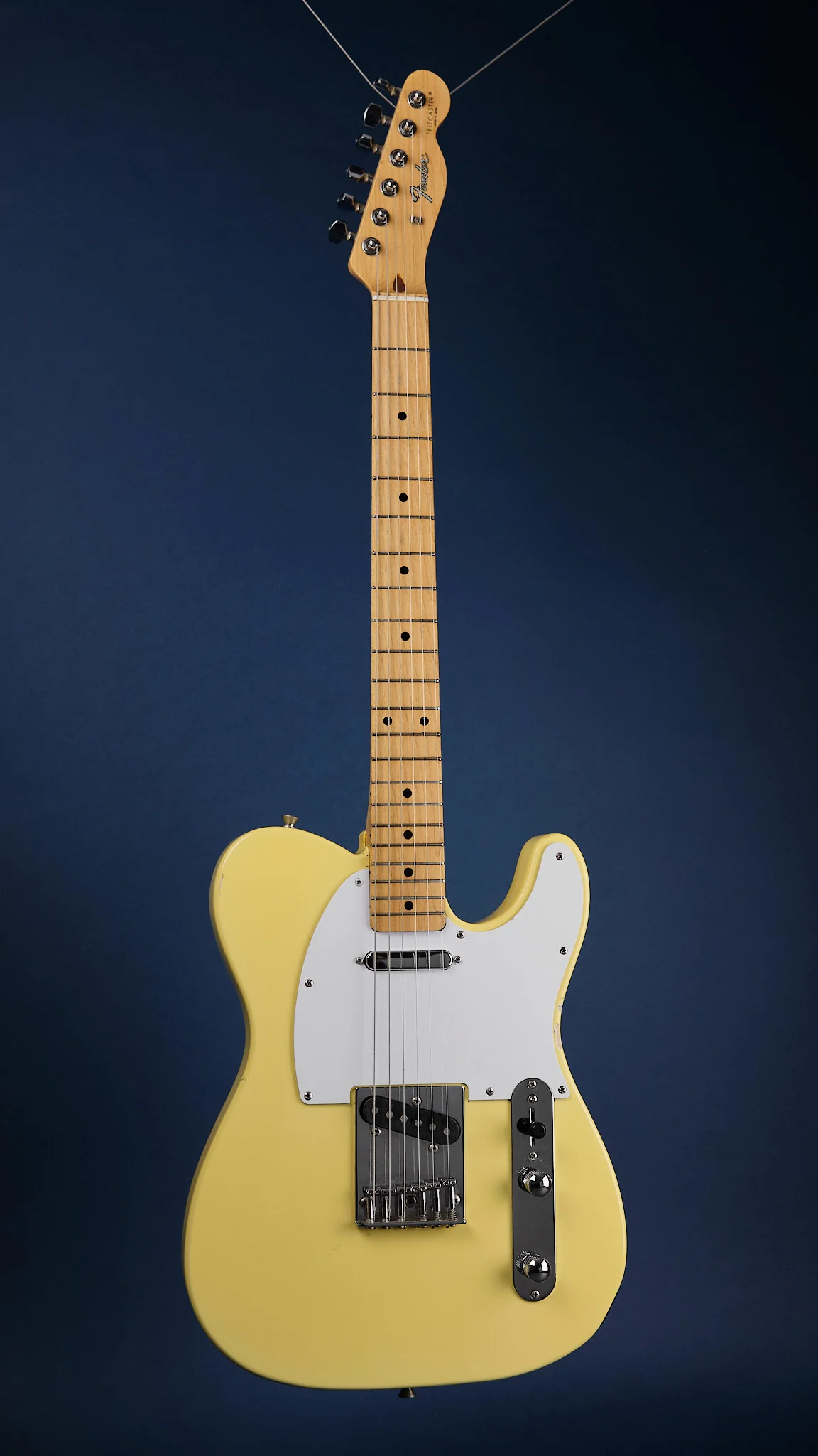 1993 Fender MIJ TL-50 Standard Telecaster Yellow - Image 4