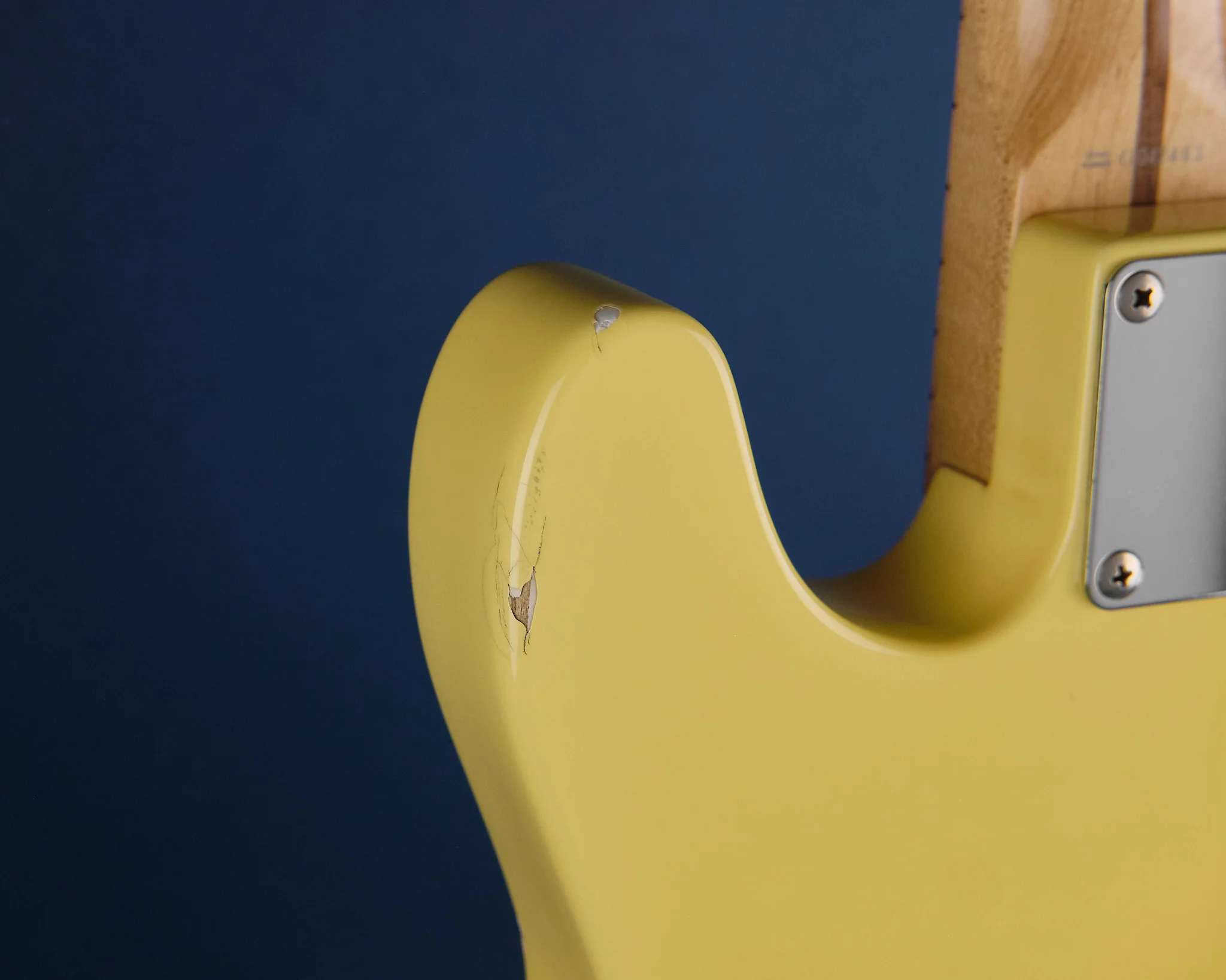 1993 Fender MIJ TL-50 Standard Telecaster Yellow - Image 9