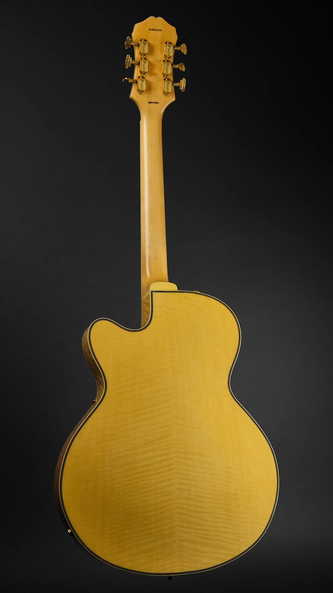 1994 Epiphone Joe Pass Signature Emperor II Natural - Image 4