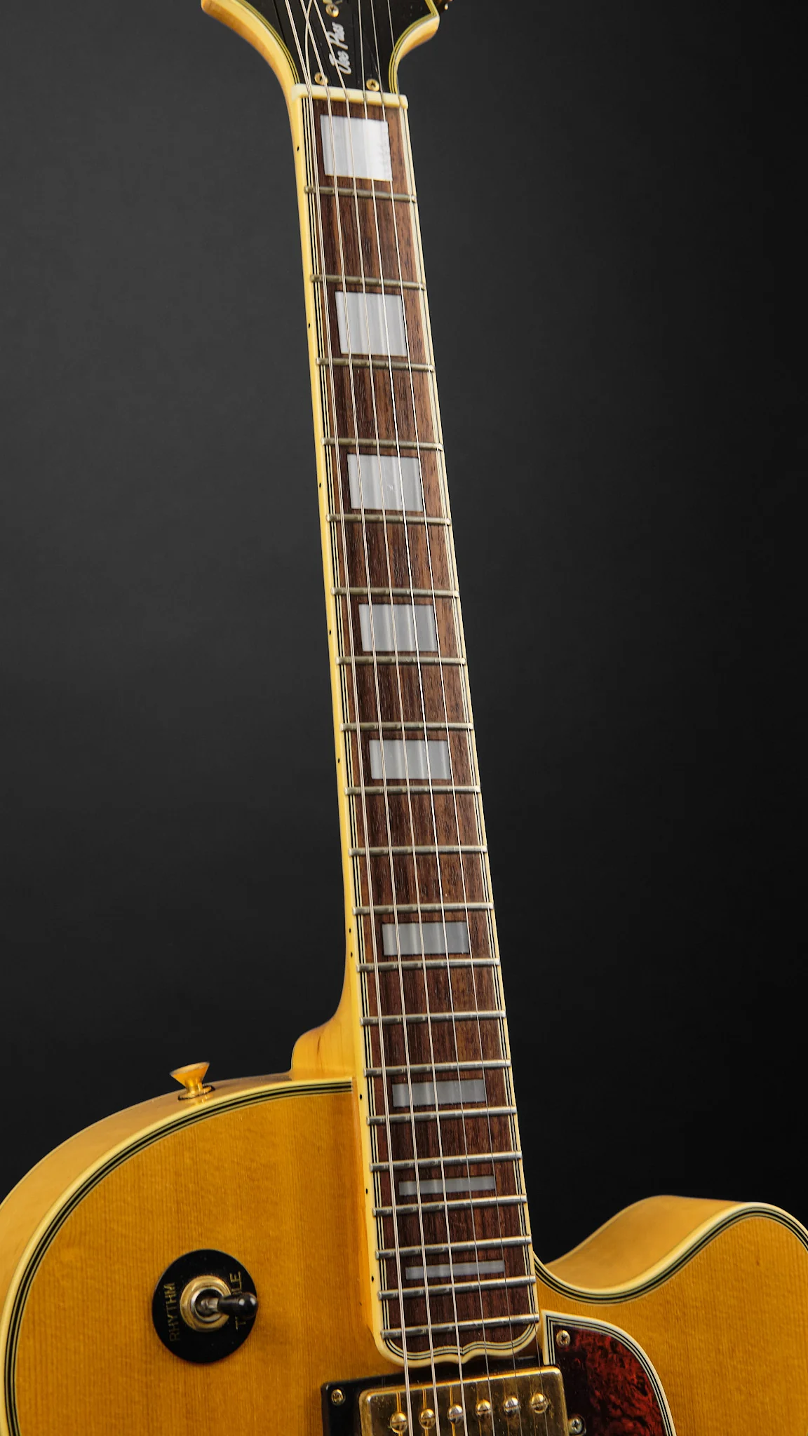 1994 Epiphone Joe Pass Signature Emperor II Natural - Image 5