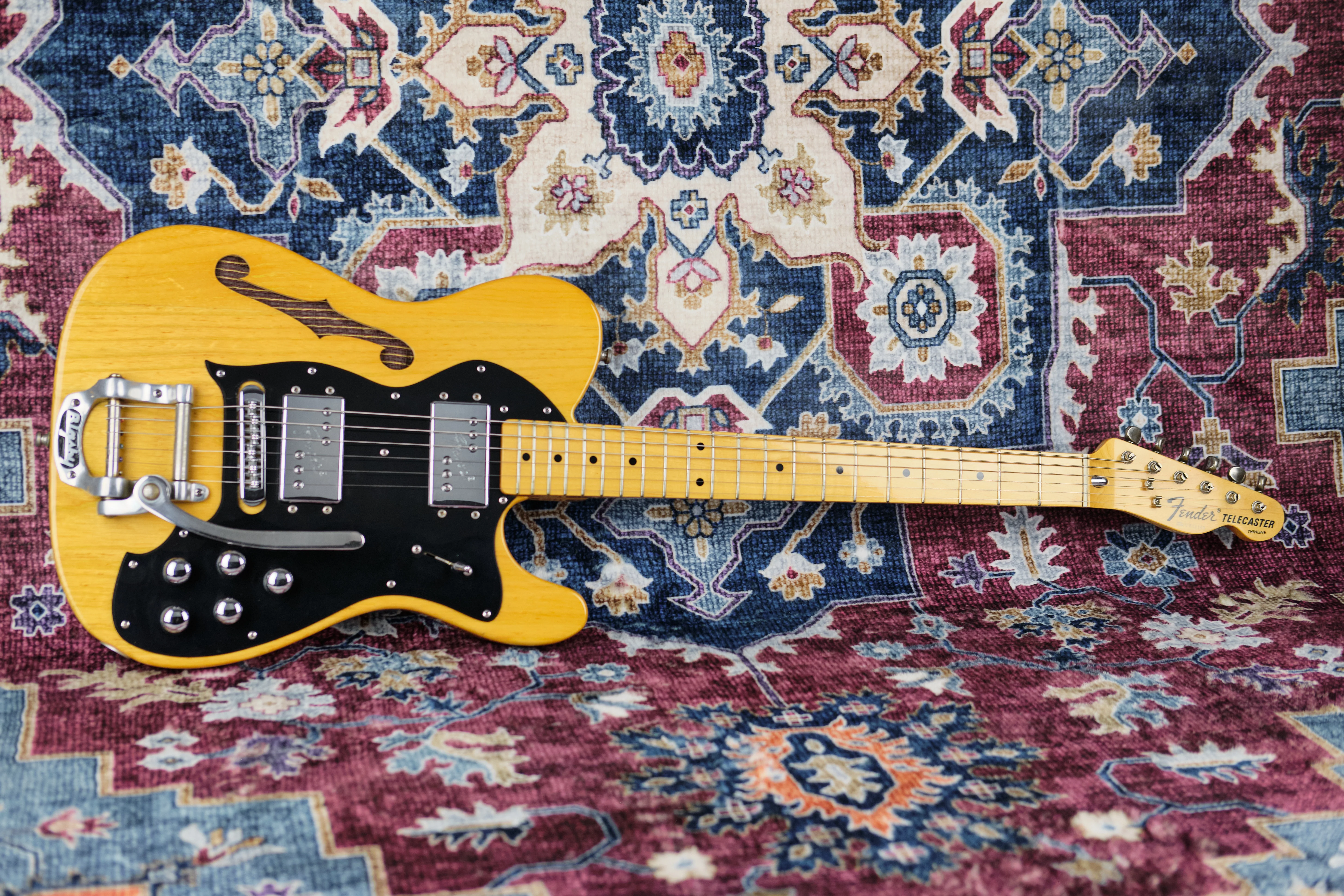 1996 Fender Japan TN-72 Thinline '72 Reissue Telecaster Ash - Image 4